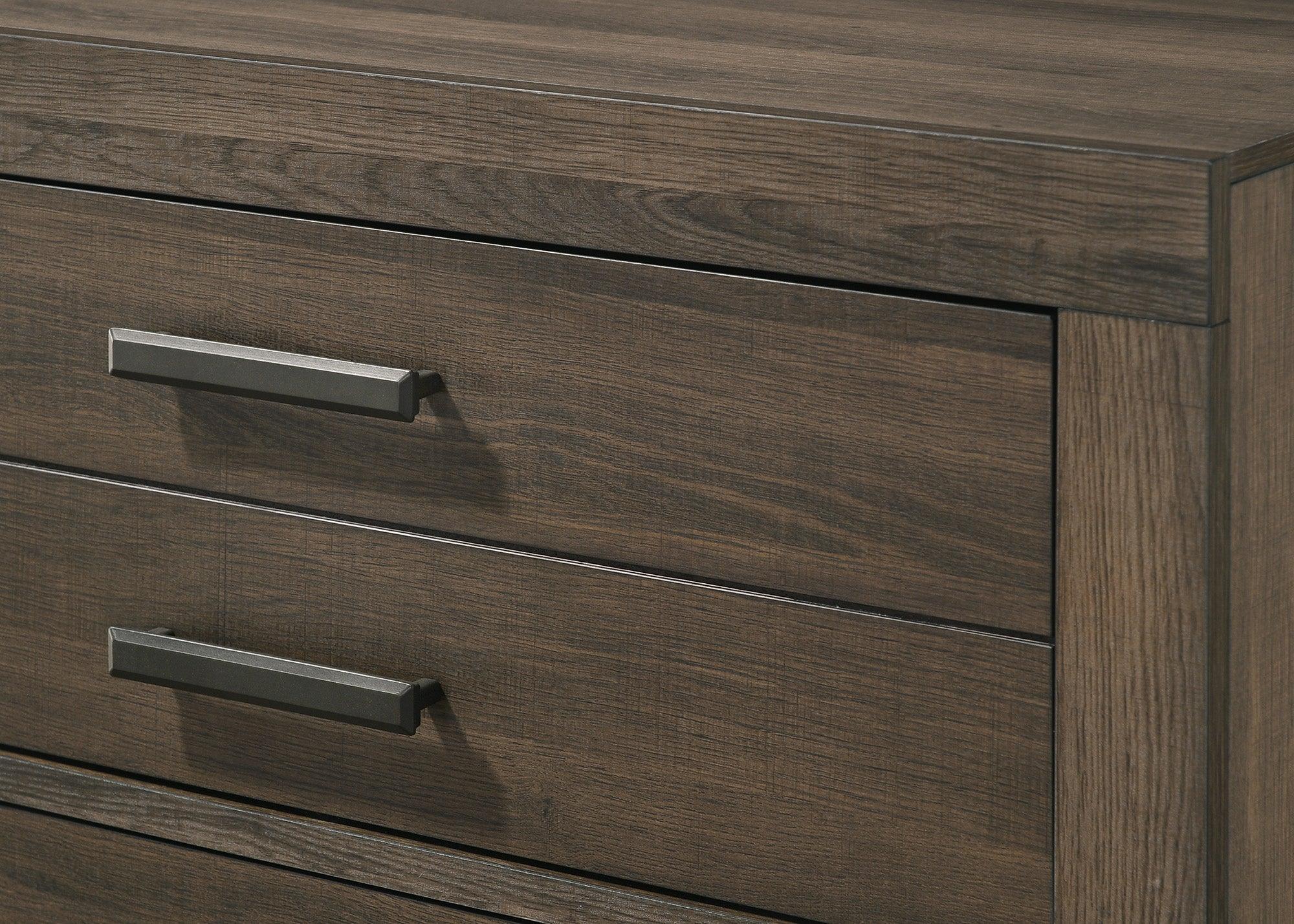 Marley Nightstand Brown 2 Drawers - Image 3