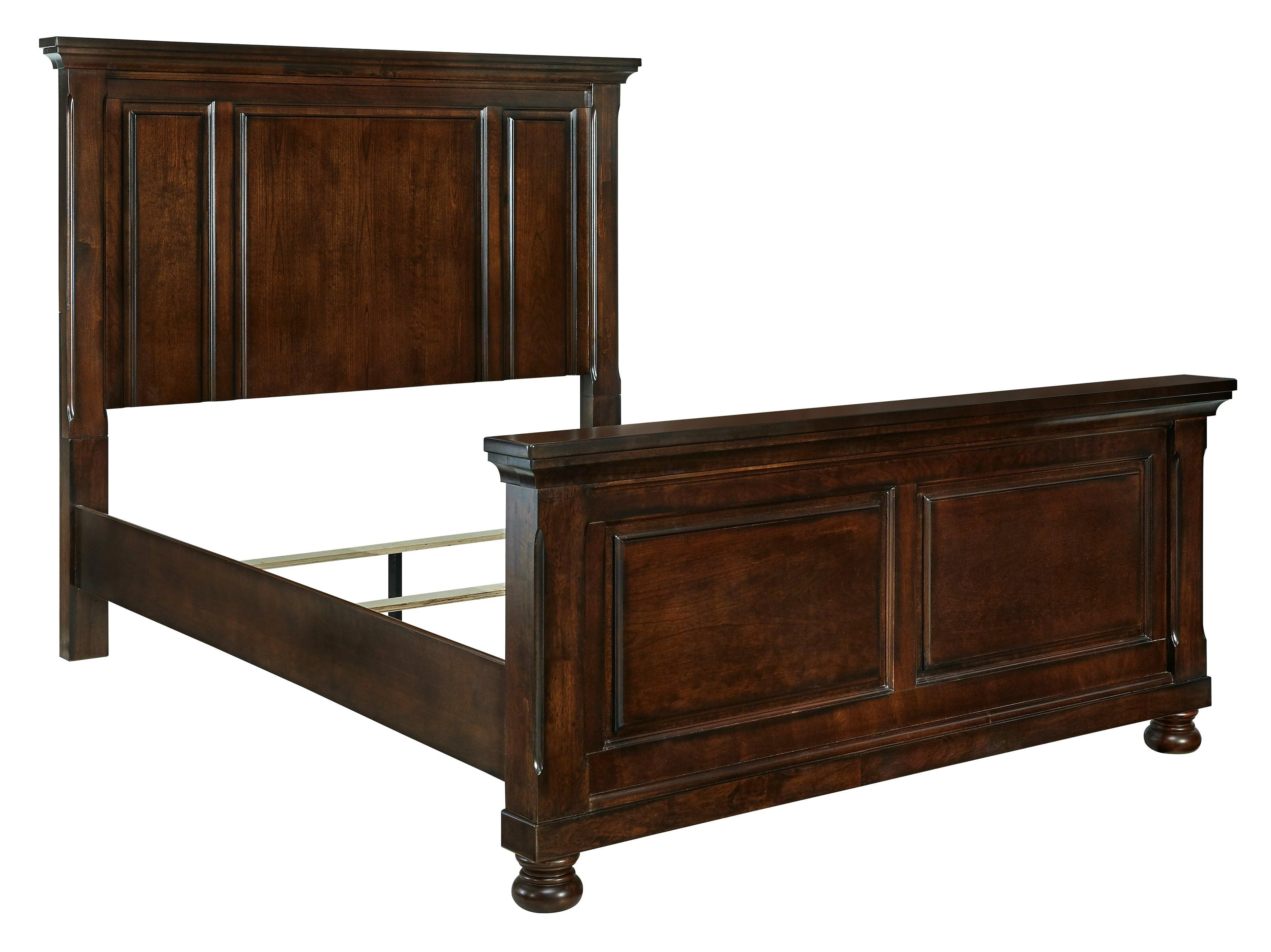 Porter Rustic Brown Queen Panel Bed - Image 3