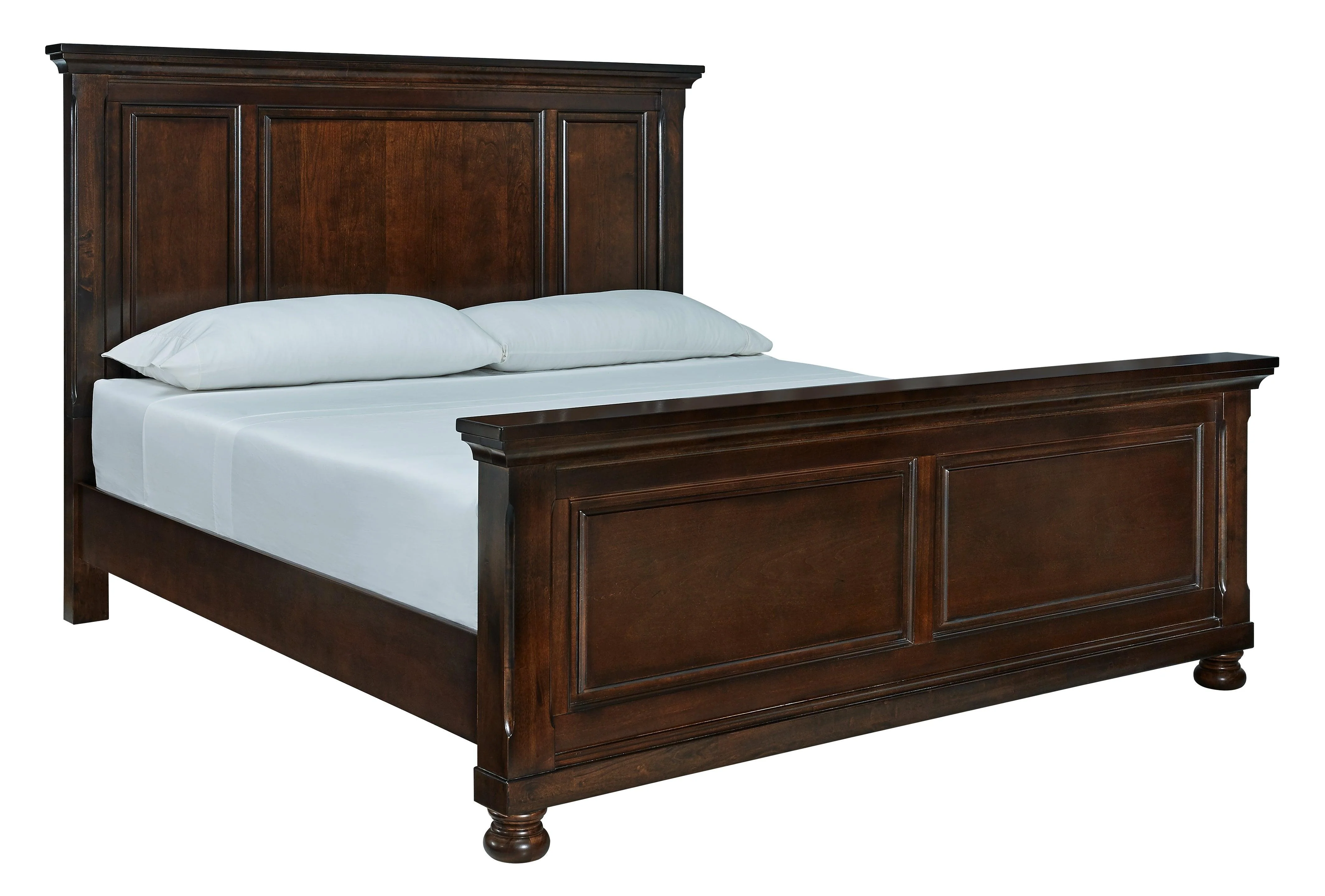 Porter Rustic Brown King Panel Bed - Image 2