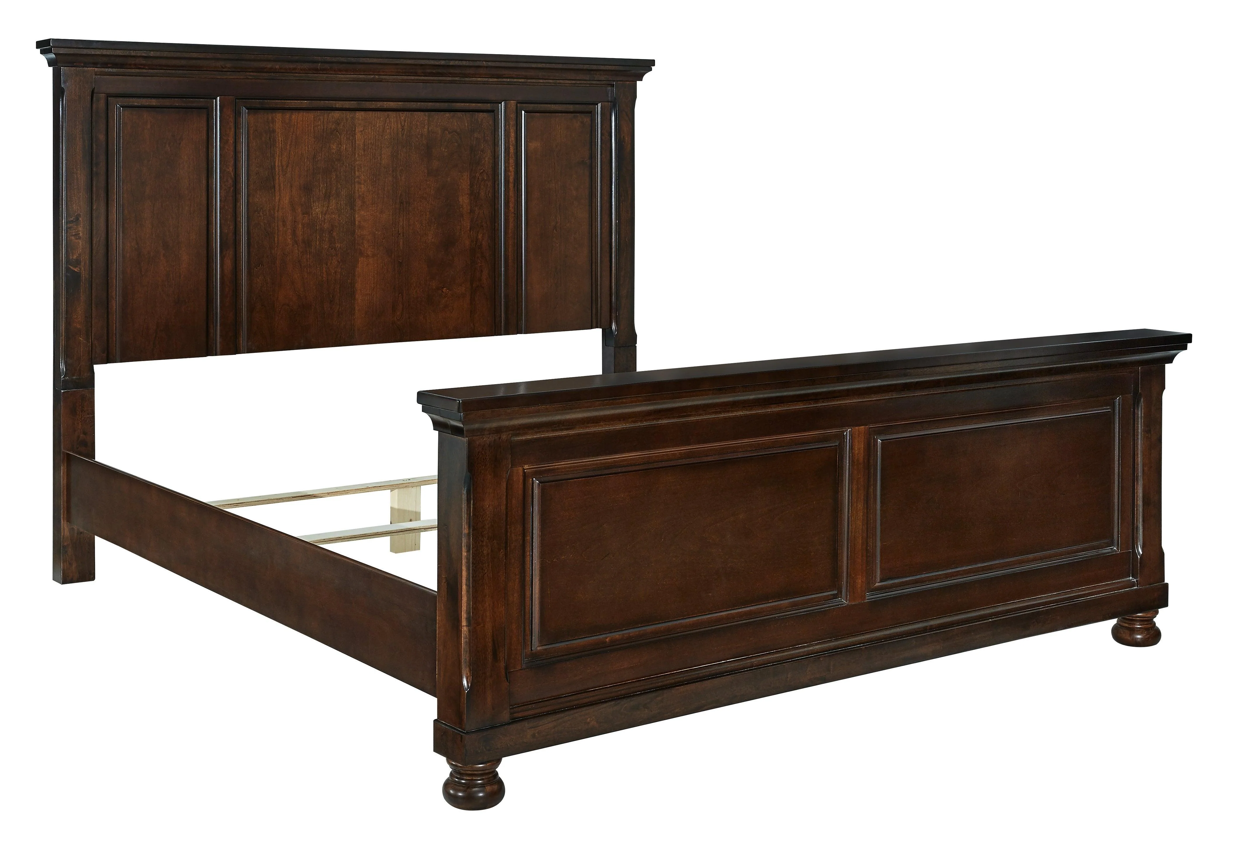 Porter Rustic Brown King Panel Bed - Image 3