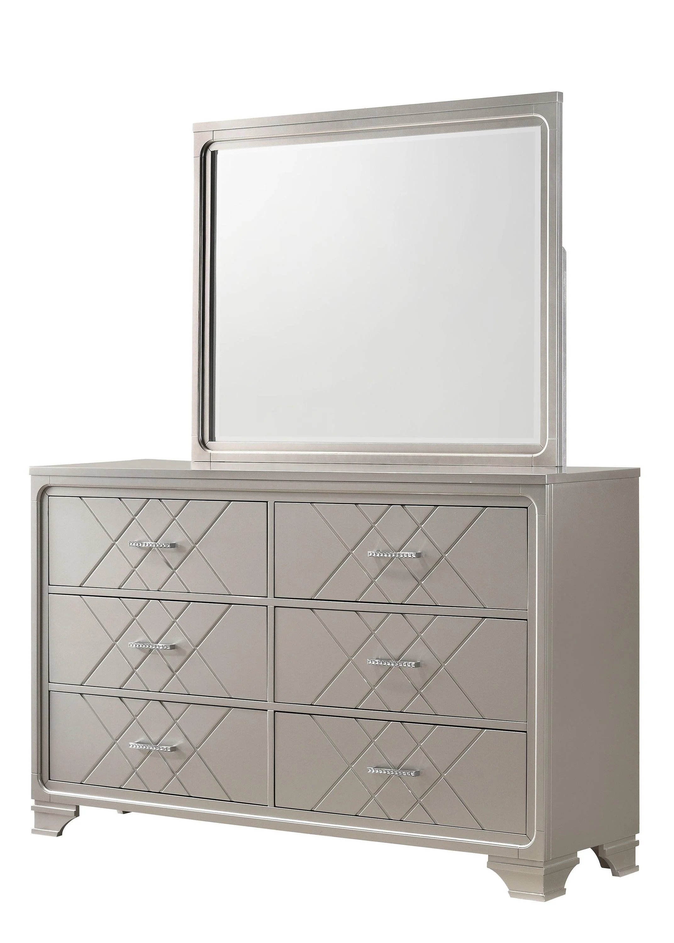 Jaylen Nightstand Cream 2 Drawers - Image 2
