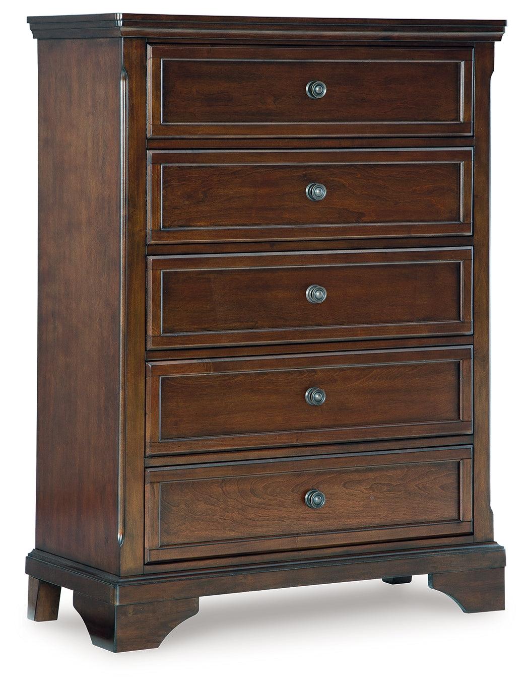 Trellington Brown Chest of Drawers - Image 2