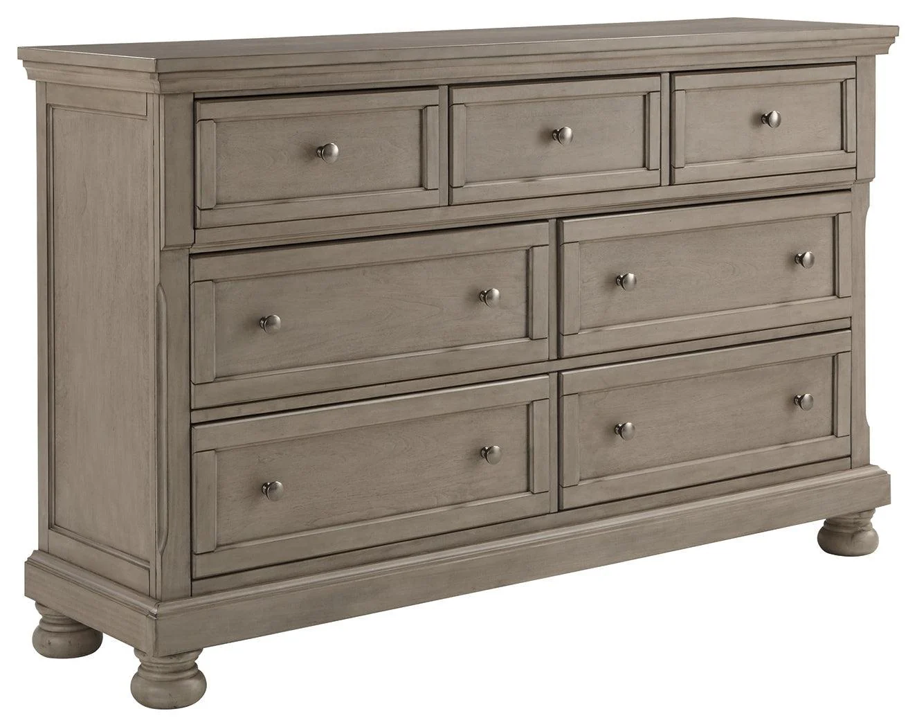 Lettner Light Gray Dresser - Image 2
