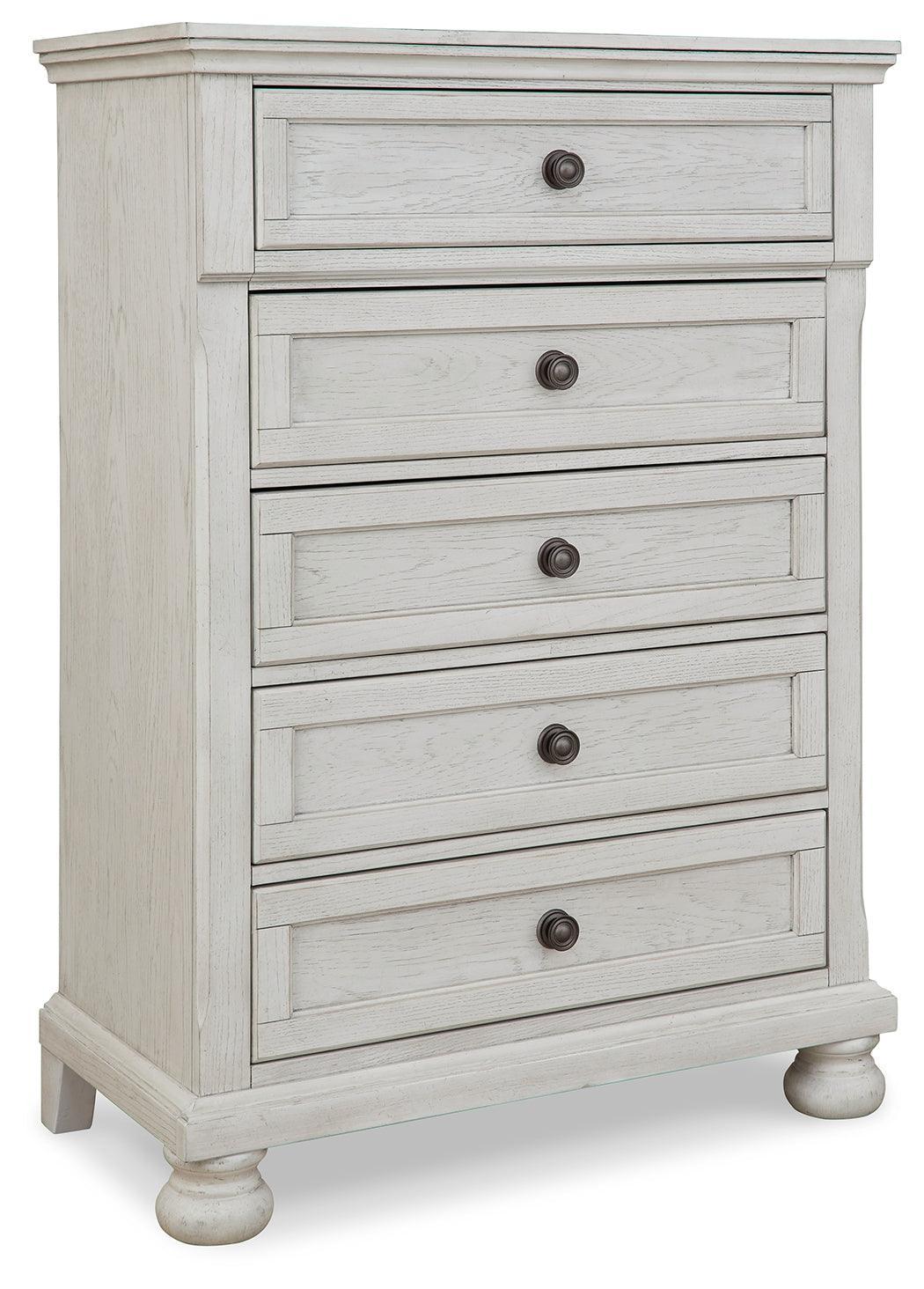 Robbinsdale Antique White Chest Of Drawers - Image 2