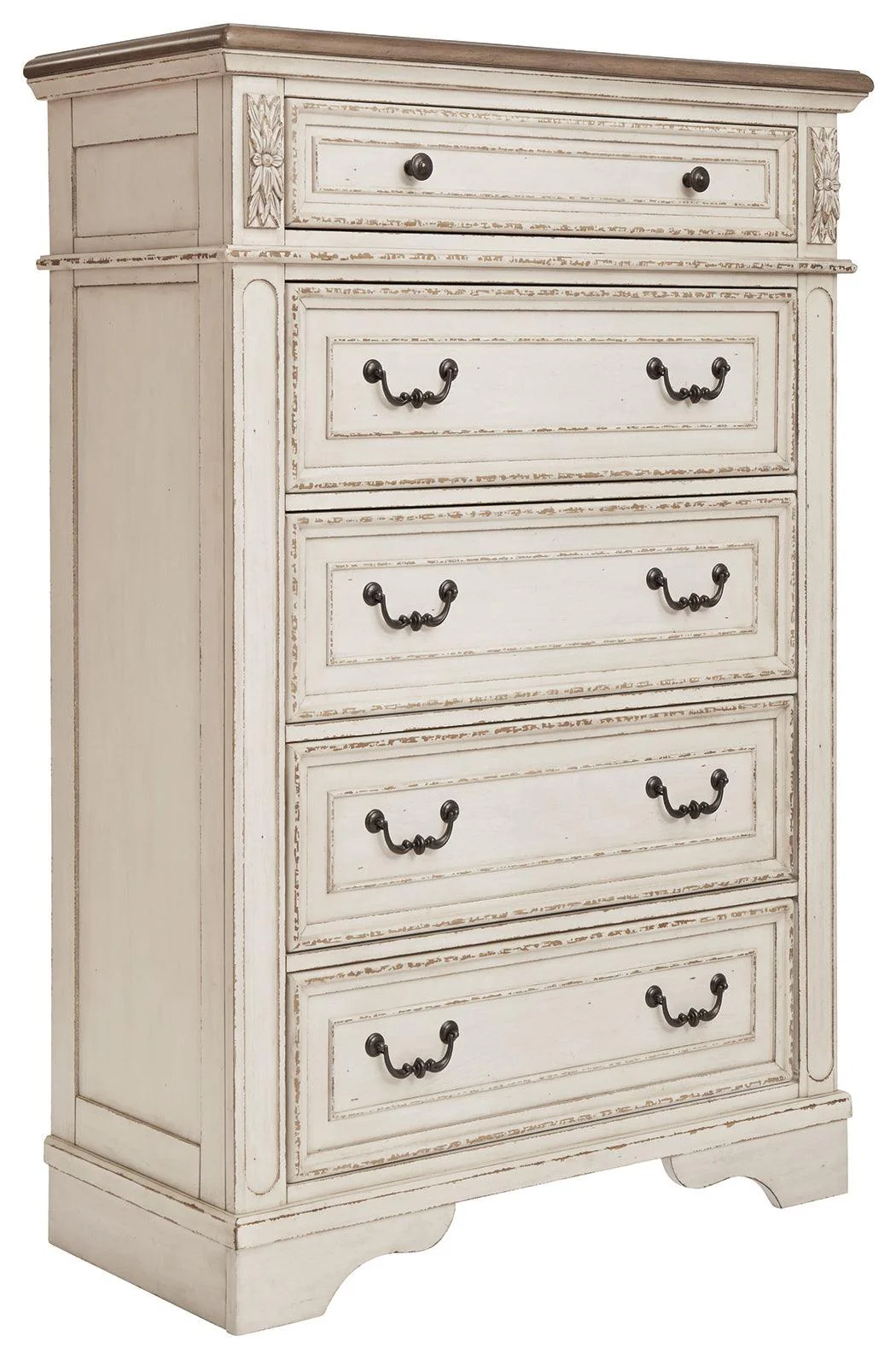 Realyn Two-Tone Chest Of Drawers - Image 2