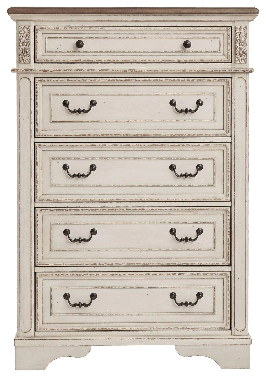 Realyn Two-Tone Chest Of Drawers - Image 3