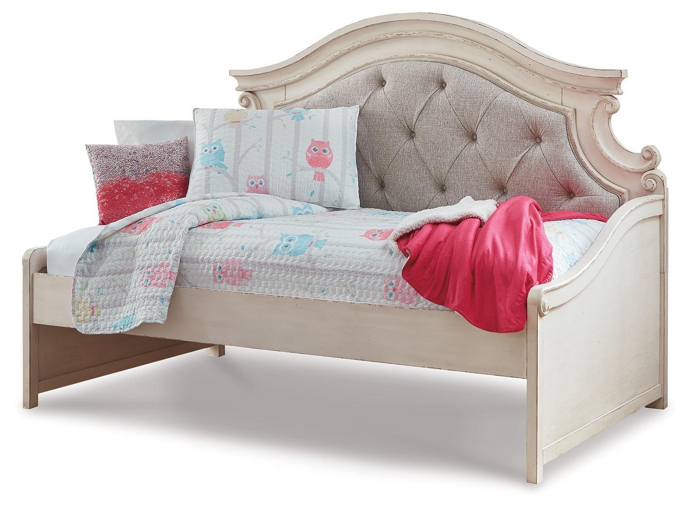 Realyn Chipped White Twin Day Bed - Image 2