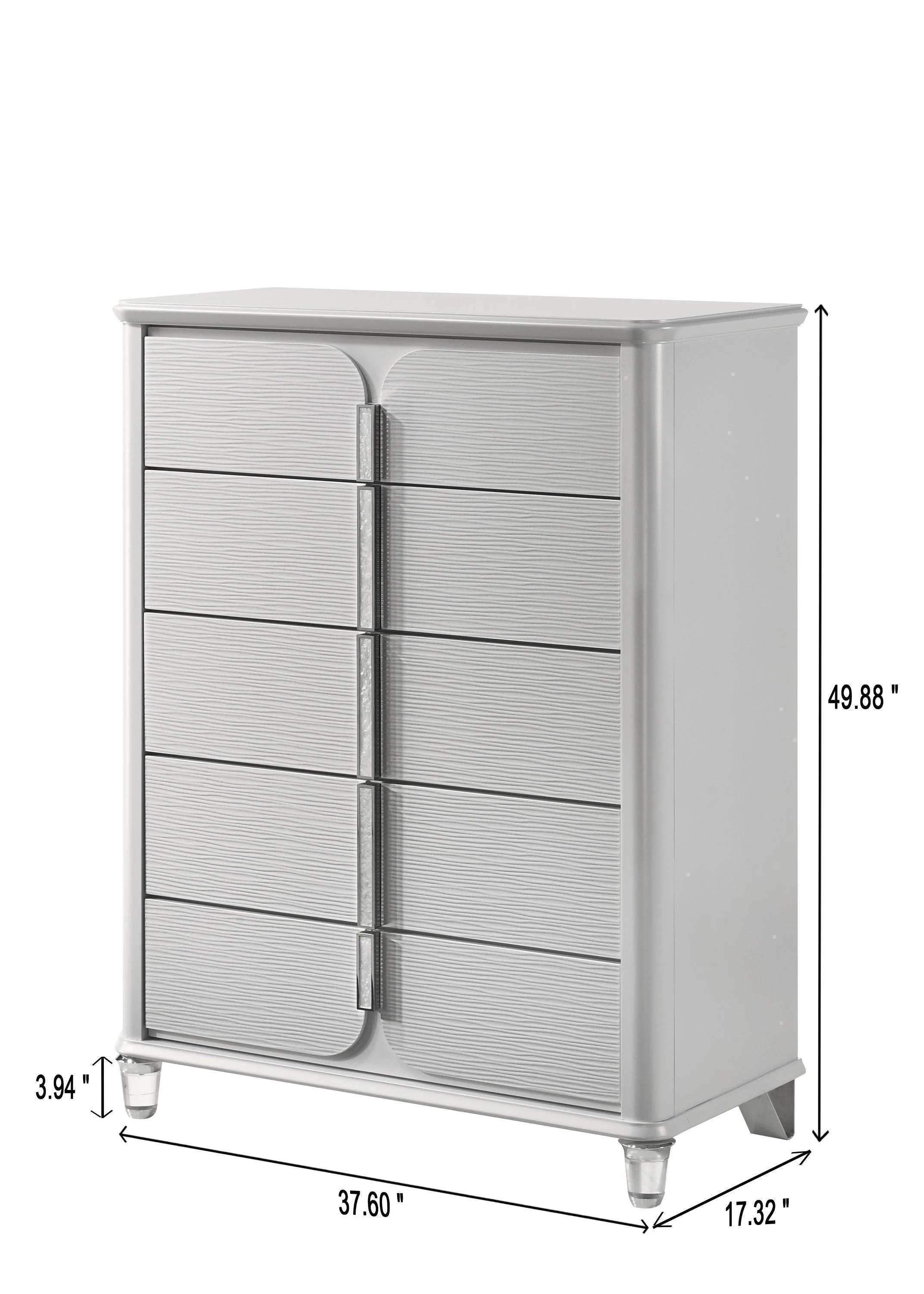 Vivian White Chest - Image 2