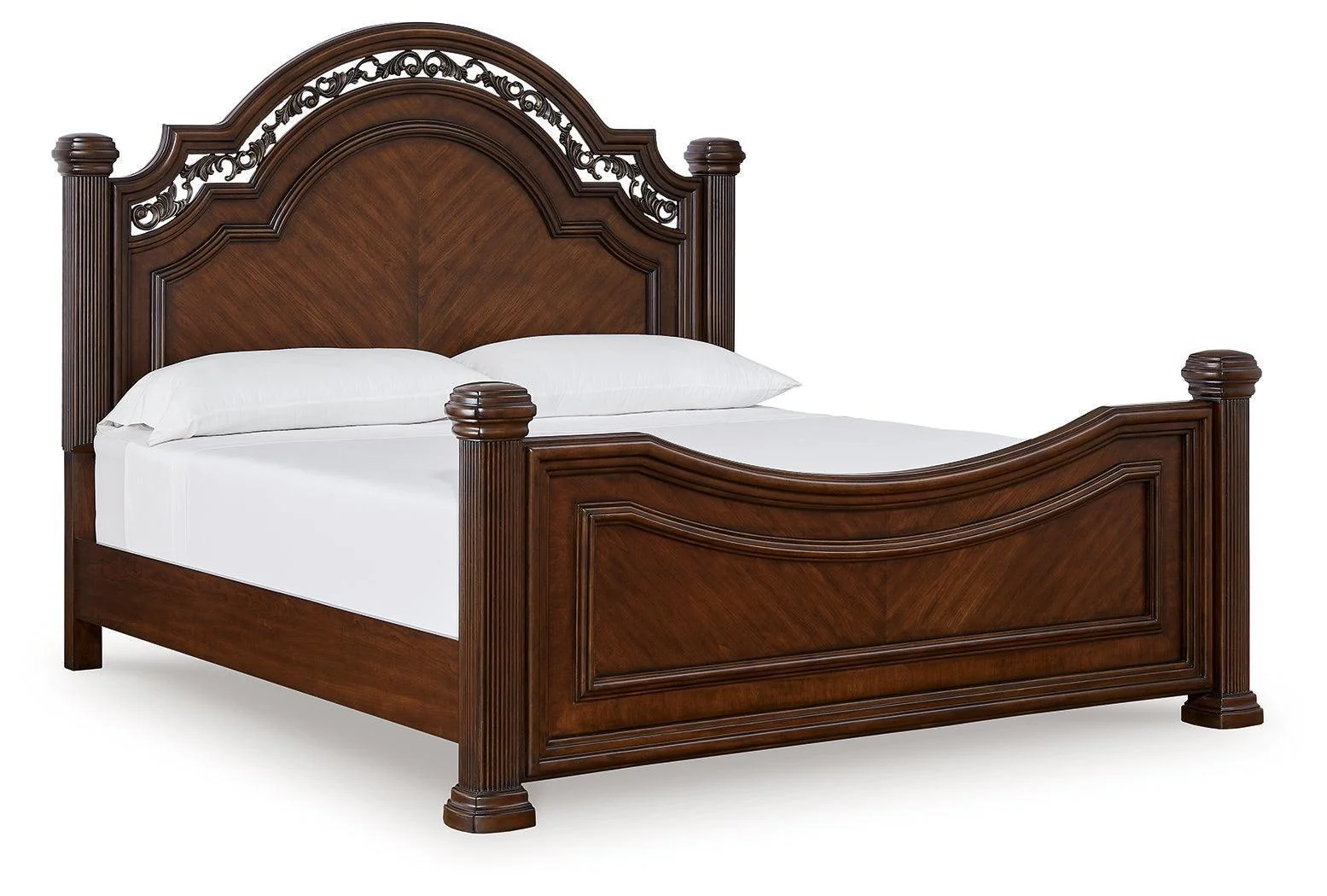 Lavinton Brown Queen Poster Bed - Image 2