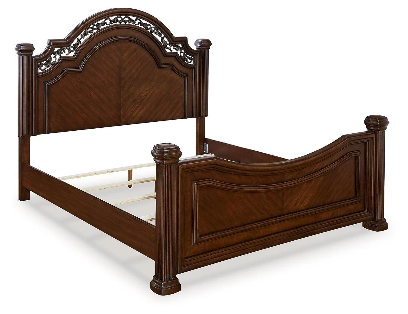 Lavinton Brown King Poster Bed - Image 3