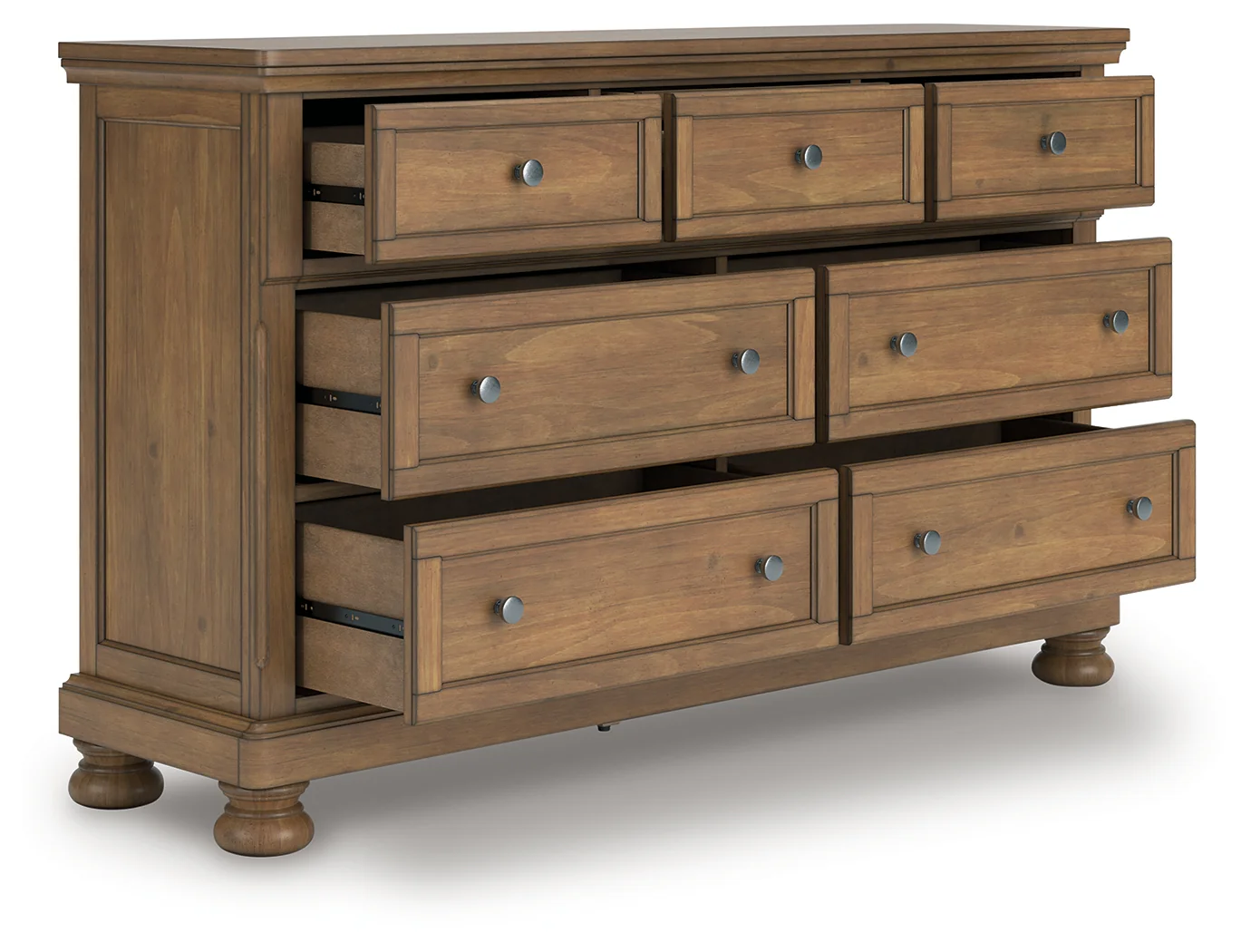 Feddinger Medium Brown Dresser - Image 3
