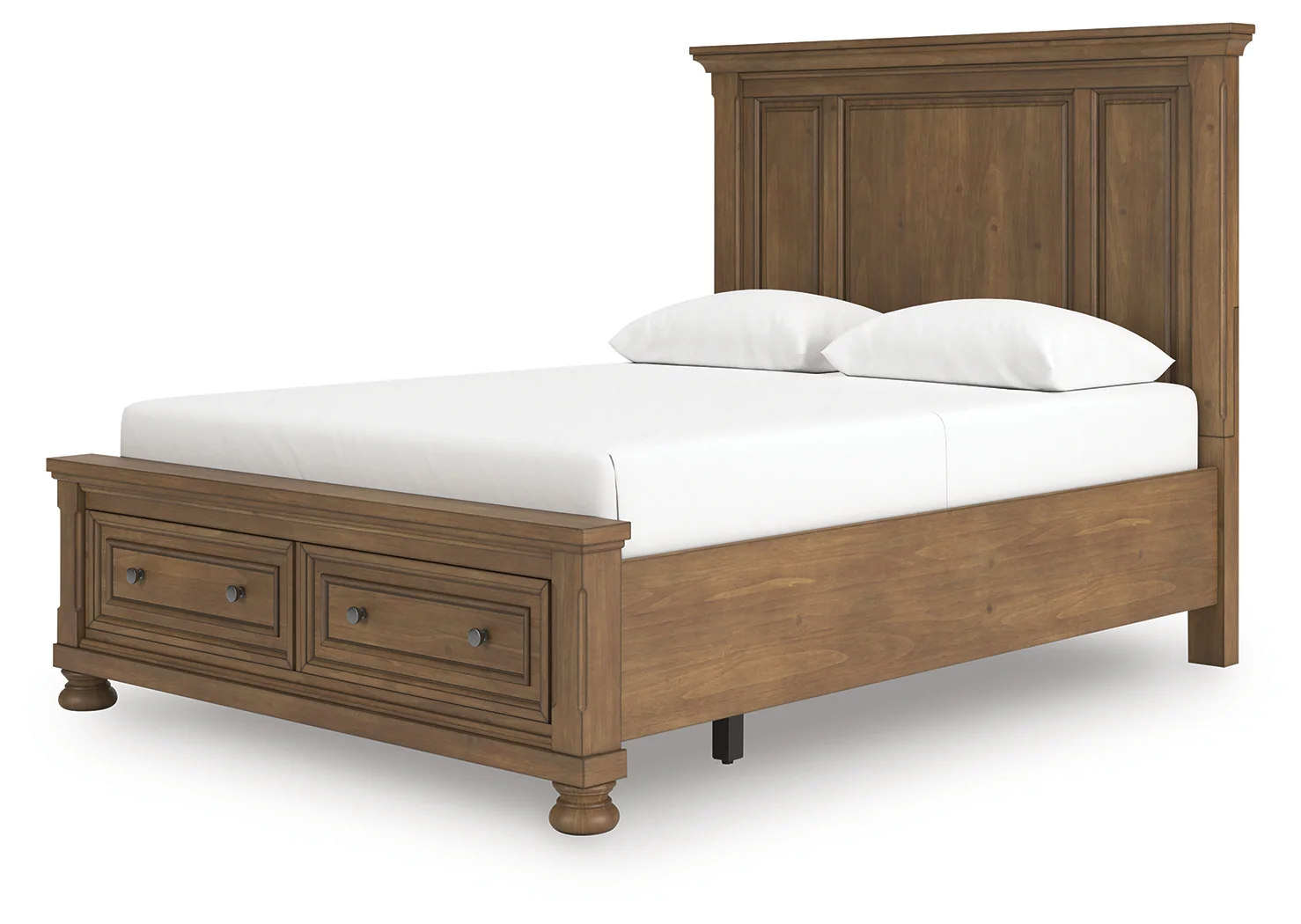 Feddinger Medium Brown Queen Panel Storage Bed - Image 2