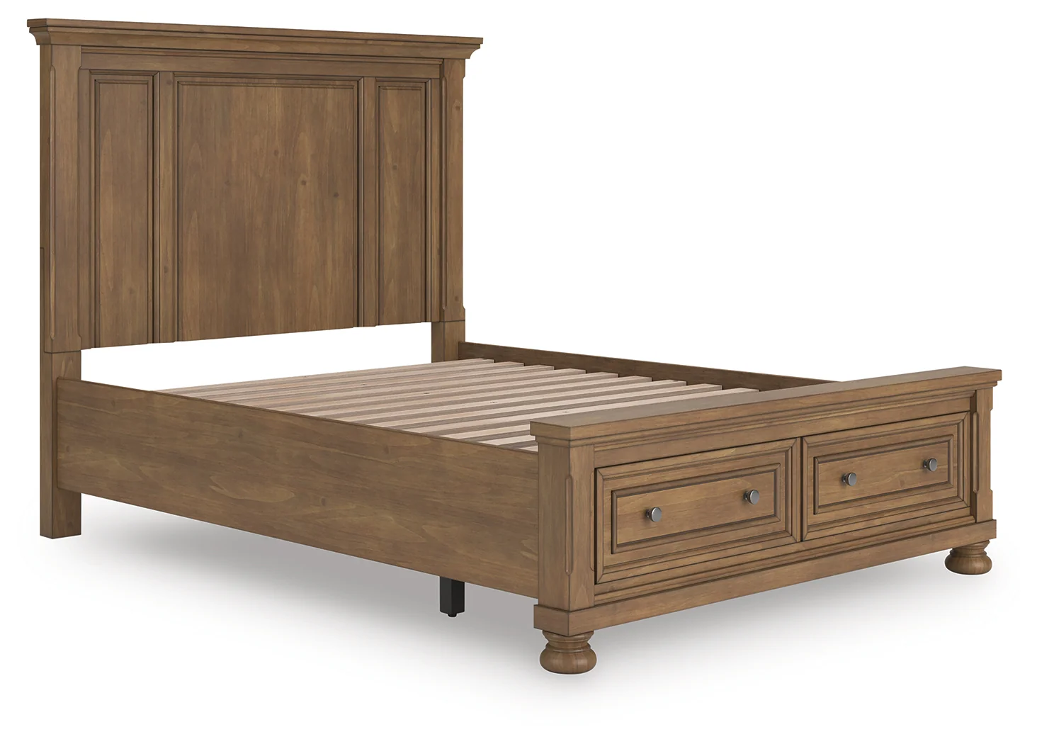Feddinger Medium Brown Queen Panel Storage Bed - Image 3