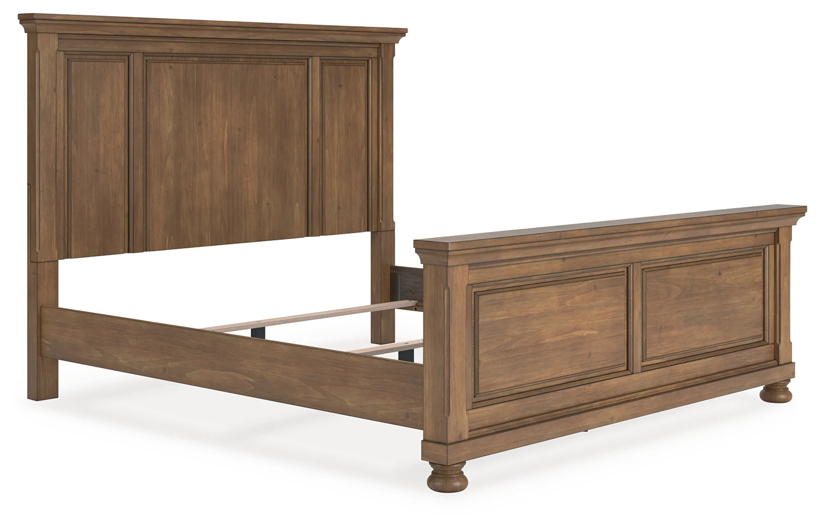Feddinger Medium Brown King Panel Bed - Image 1
