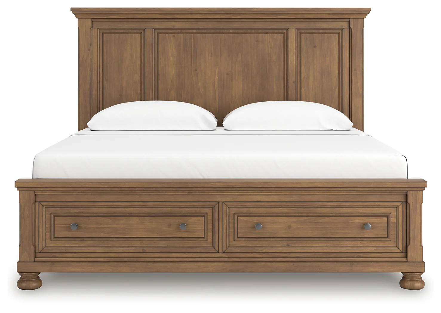 Feddinger Medium Brown King Panel Storage Bed - Image 2