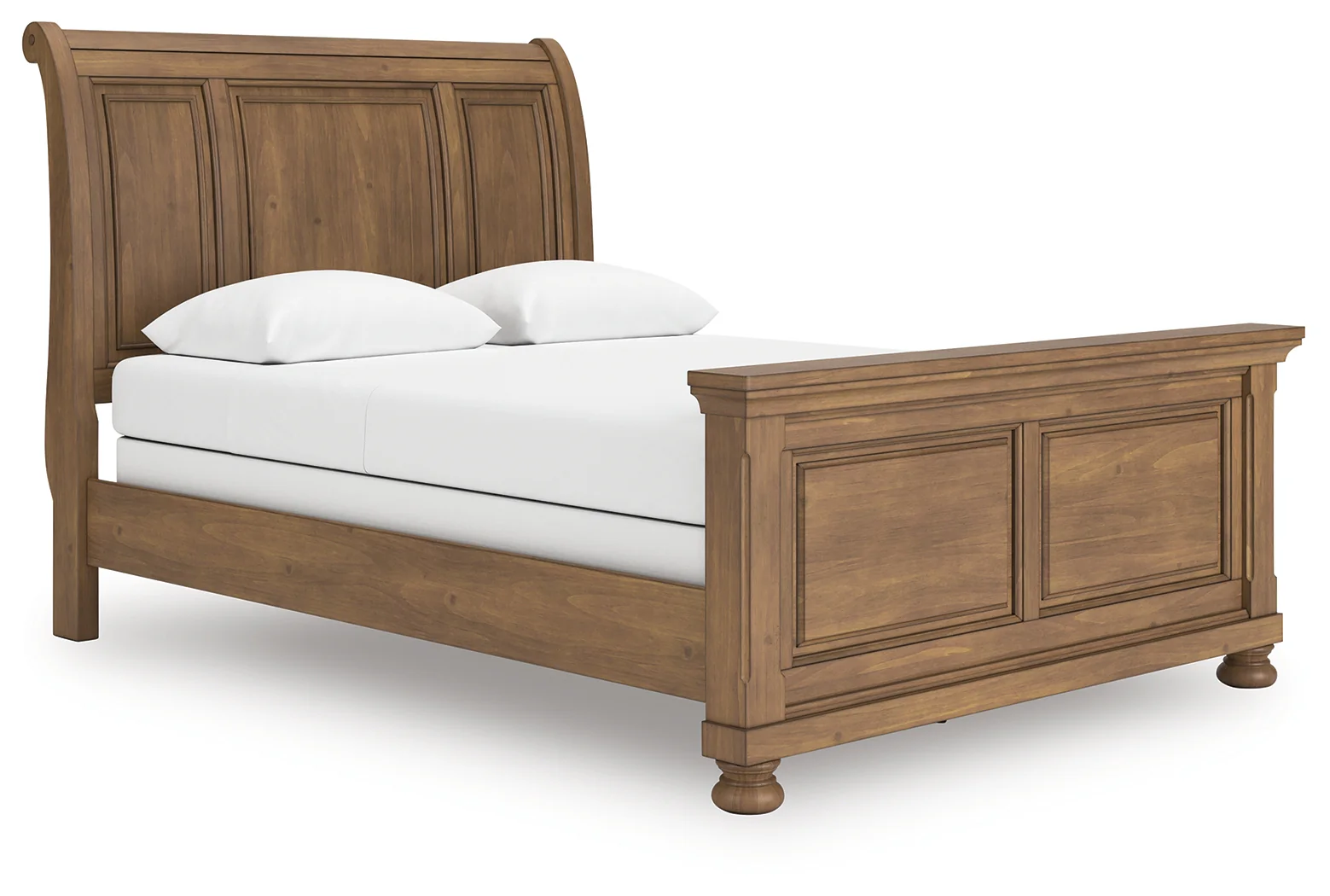Feddinger Medium Brown Queen Sleigh Bed - Image 3