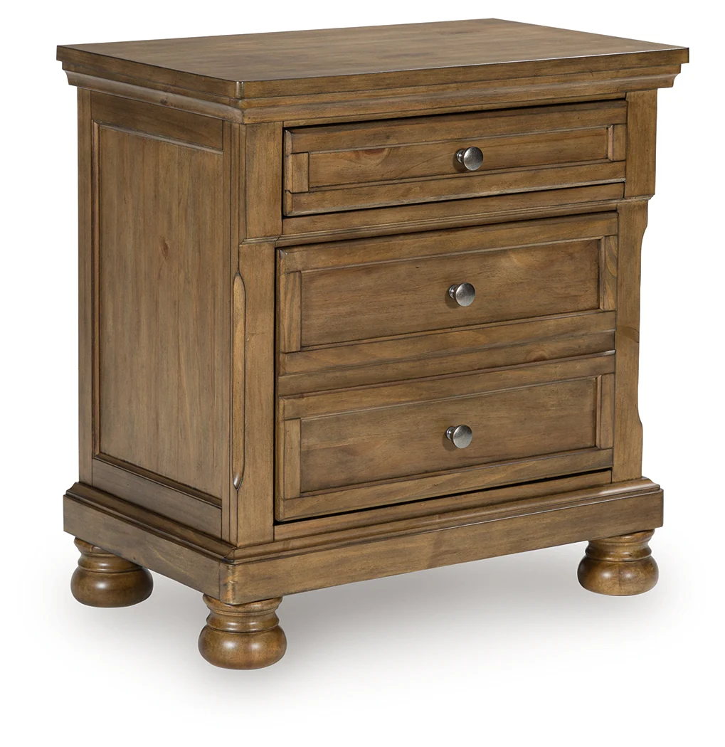 Feddinger Medium Brown Nightstand - Image 2