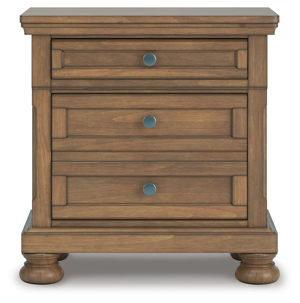 Feddinger Medium Brown Nightstand - Image 3