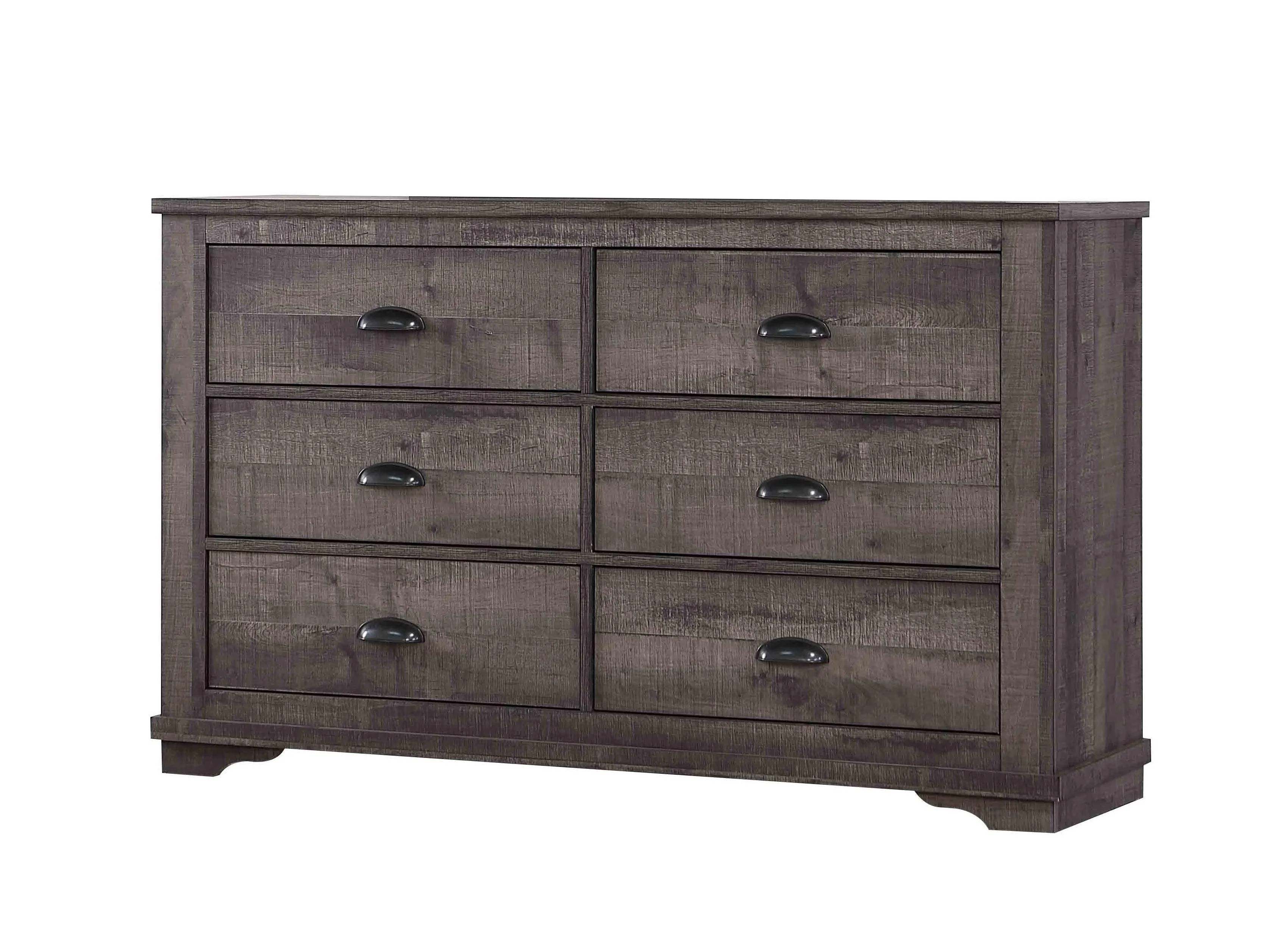Coralee Gray Upholstered Sleigh Bedroom Set - Image 3