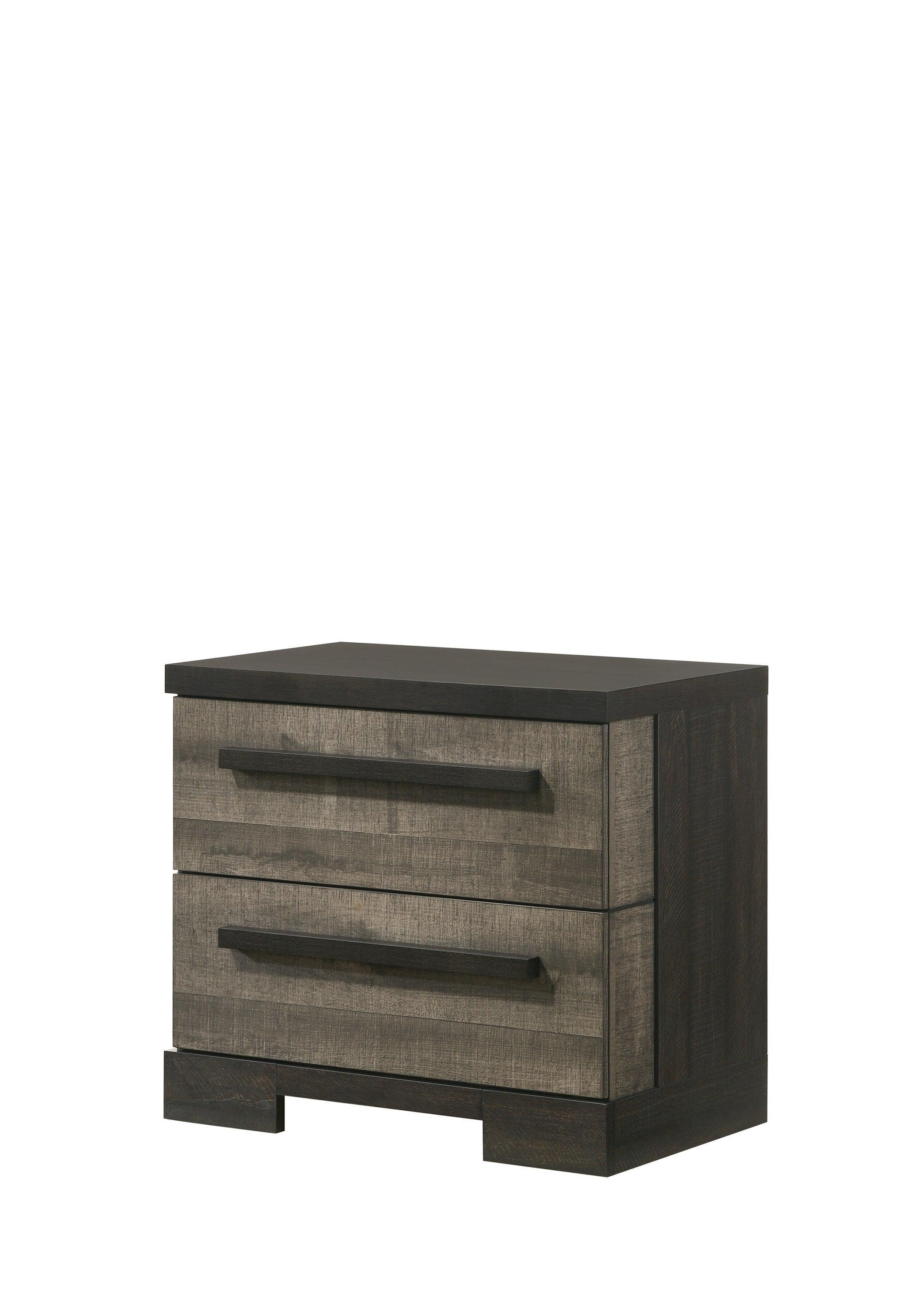 Remington Gray 4 Drawers Handle Accent Chest - Image 3
