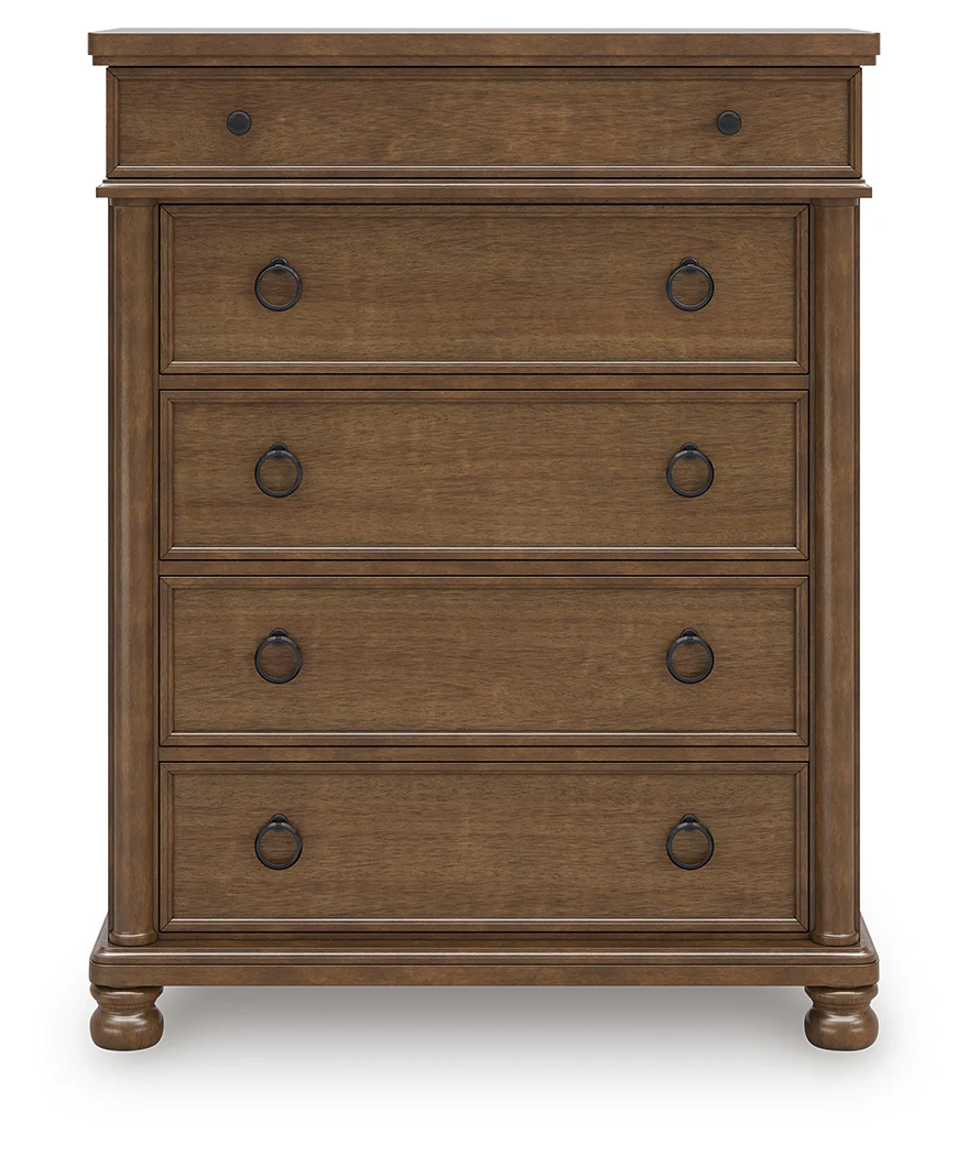 Rowlenstown Brown Chest of Drawers - Image 3