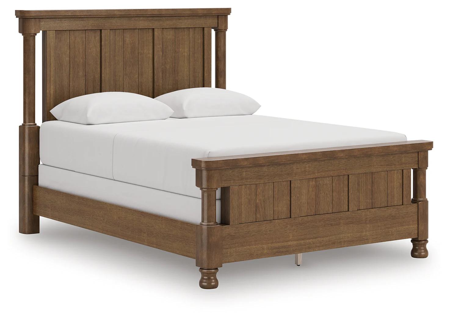 Rowlenstown Brown Queen Poster Bed - Image 2