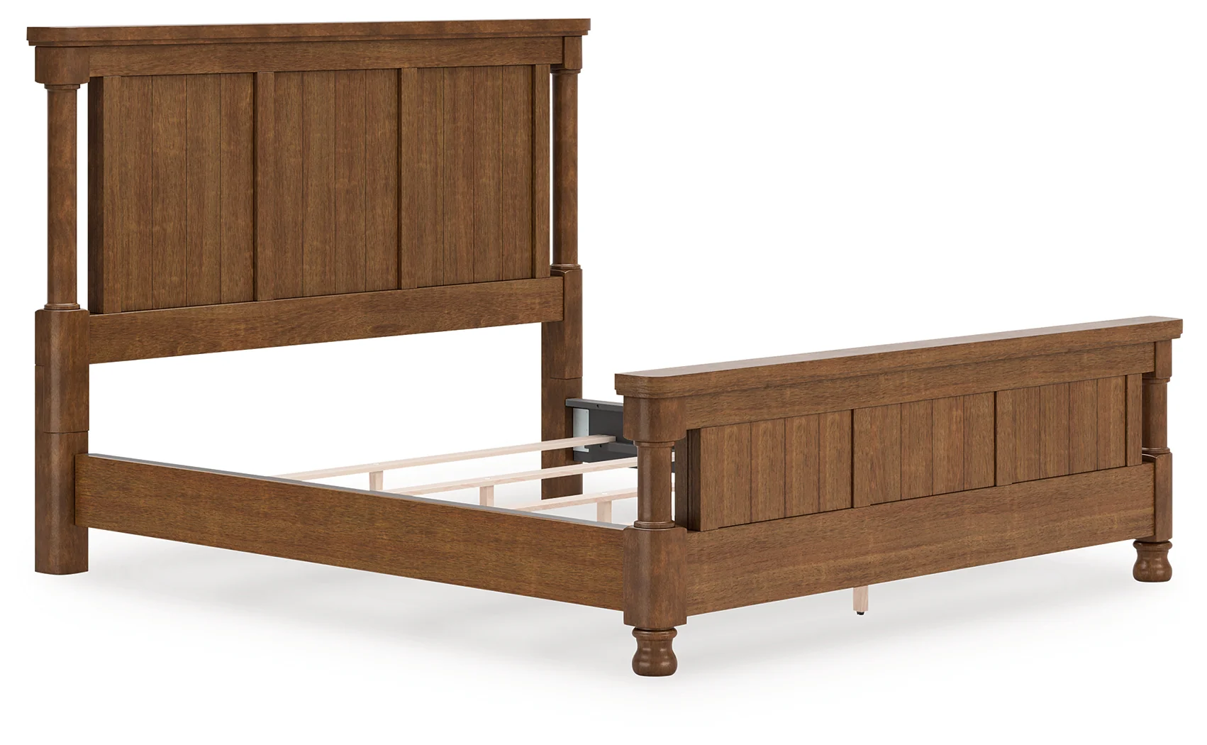 Rowlenstown Brown King Poster Bed - Image 3