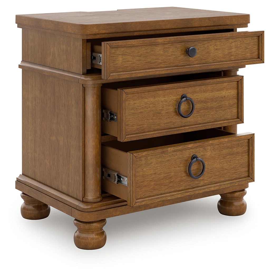 Rowlenstown Brown Nightstand - Image 3