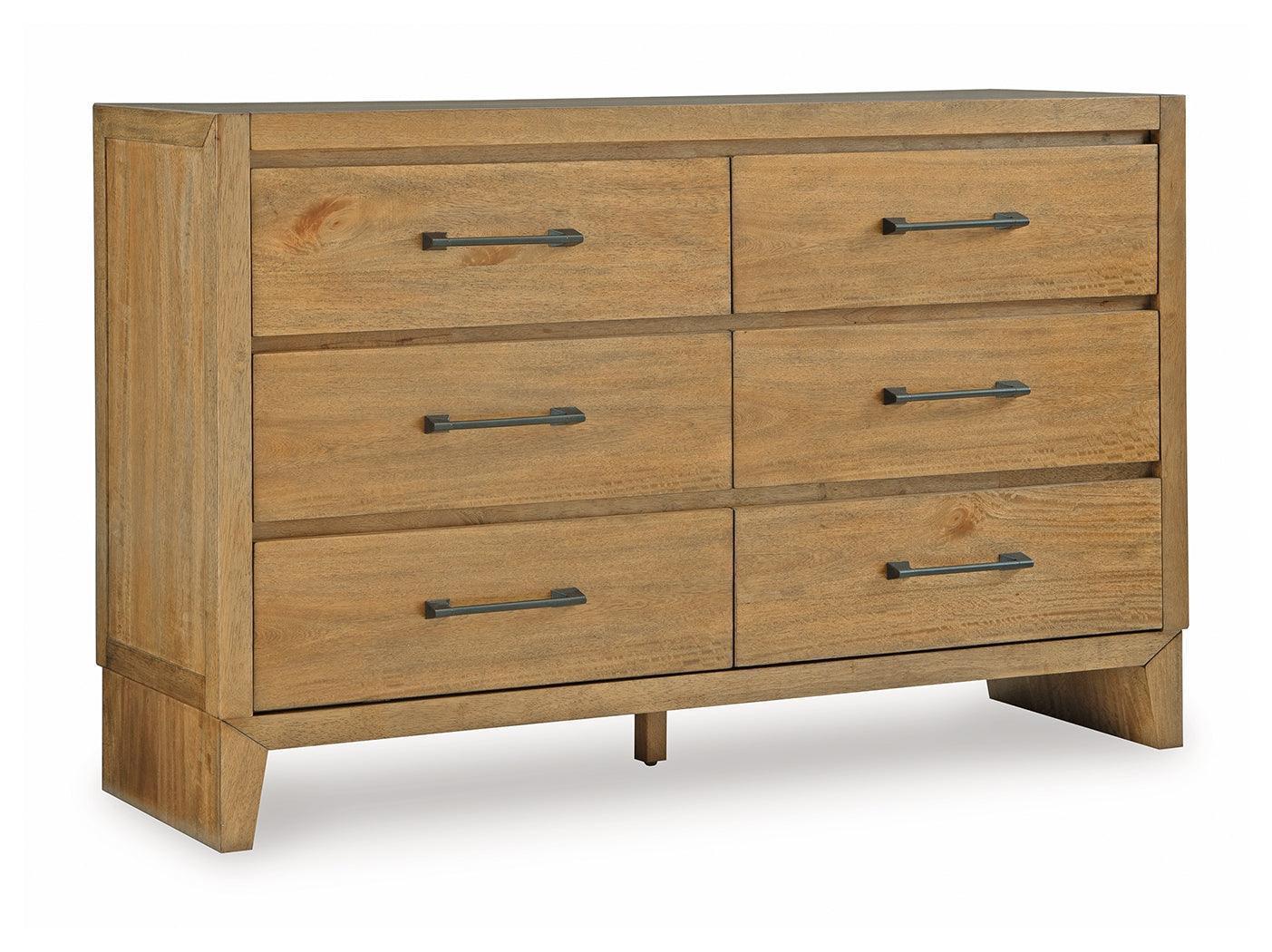 Sherbana Light Brown Dresser - Image 2