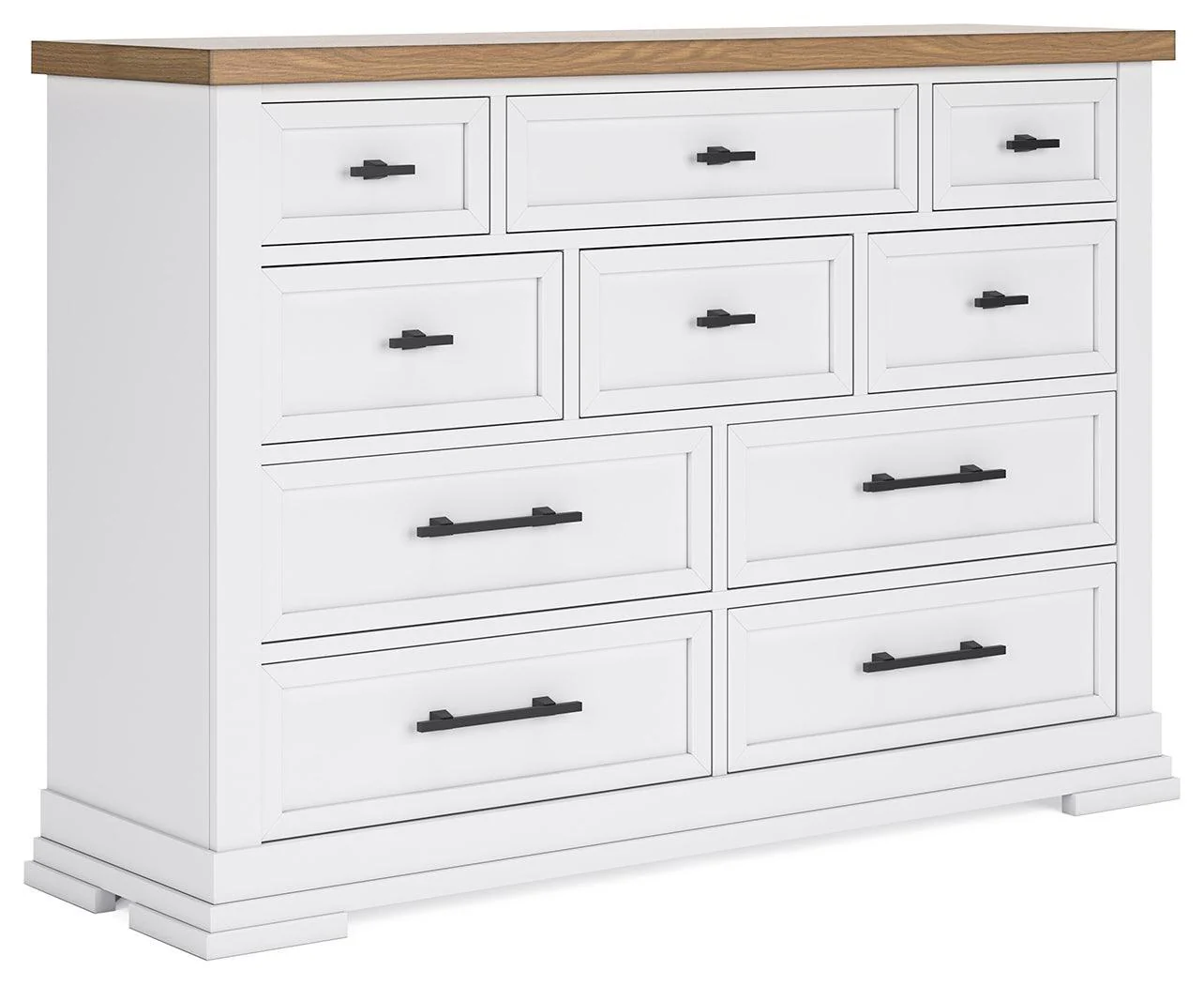 Ashbryn White Natural Dresser - Image 2
