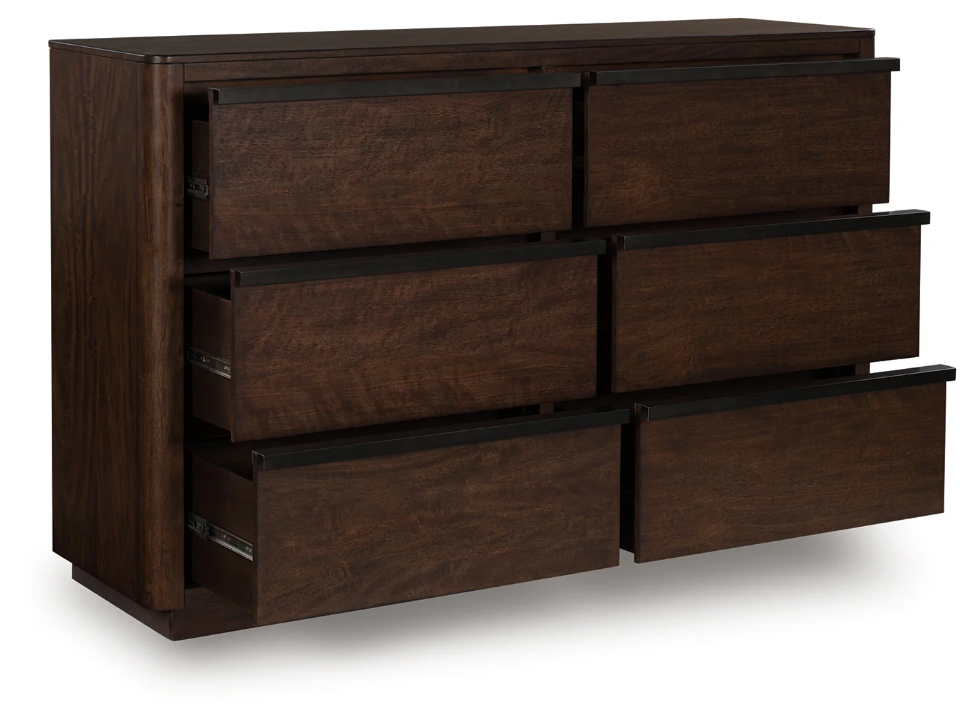 Dilenno Dark Brown Dresser - Image 3