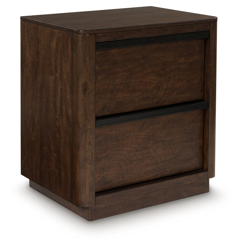 Dilenno Dark Brown Nightstand - Image 2