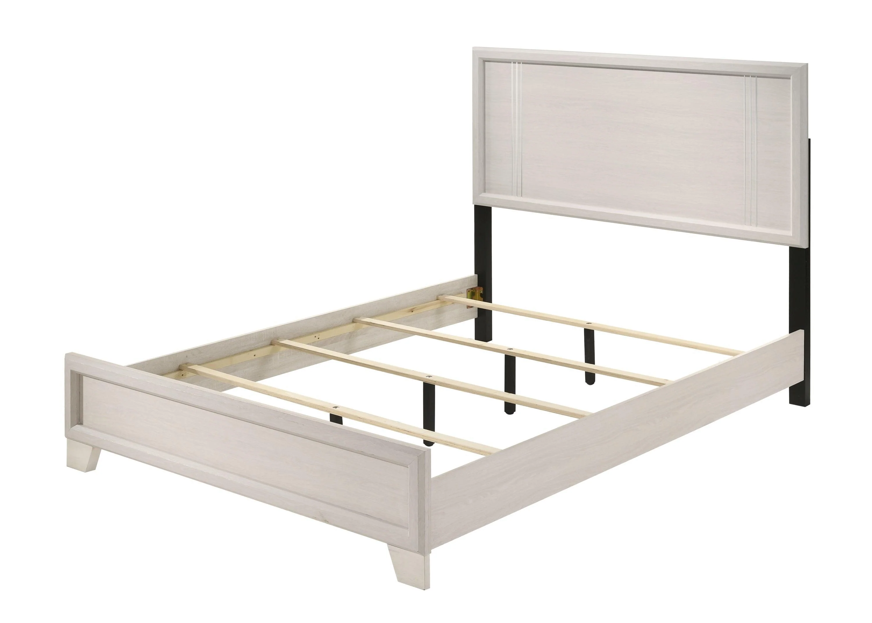 Charlie Cream Panel Queen Bed - Image 3