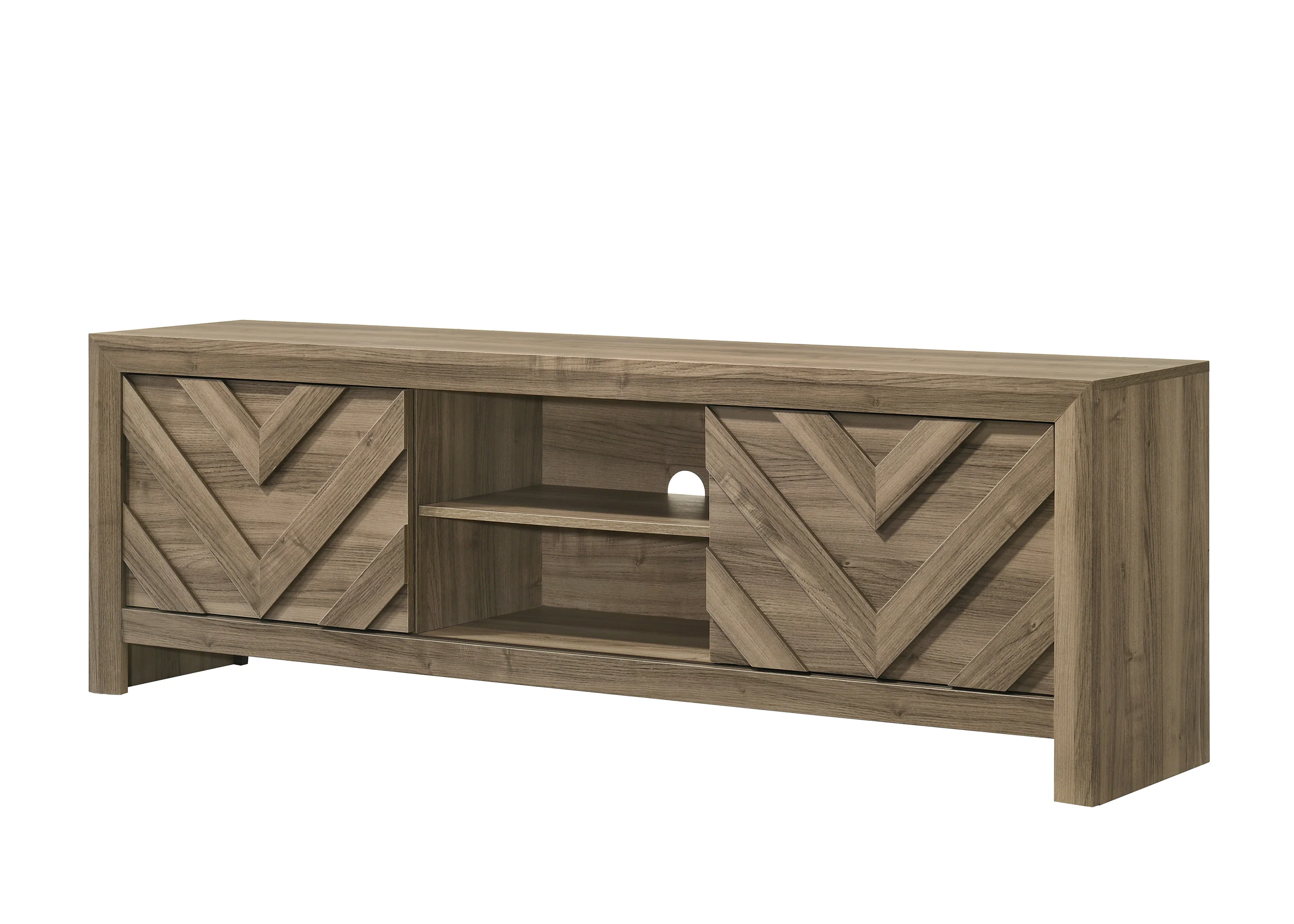 Valor Light Brown TV Stand - Image 2