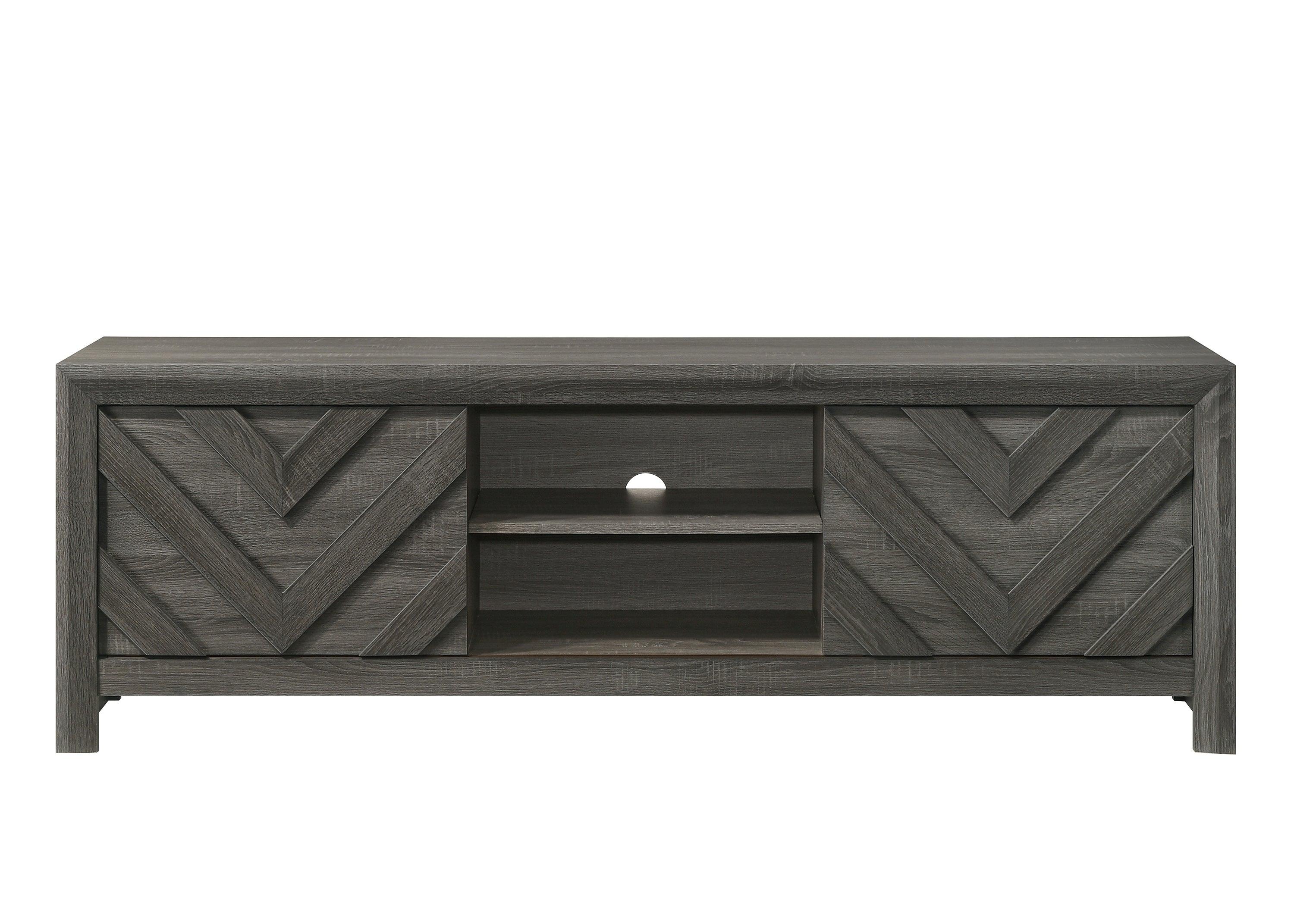 Valor Gray TV Stand - Image 3