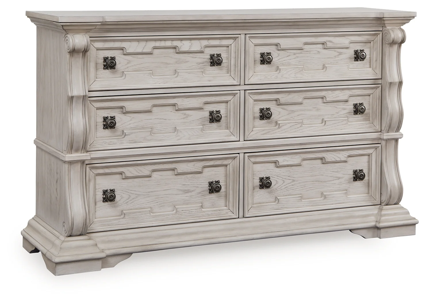 Bruchandi Antique White Dresser - Image 2