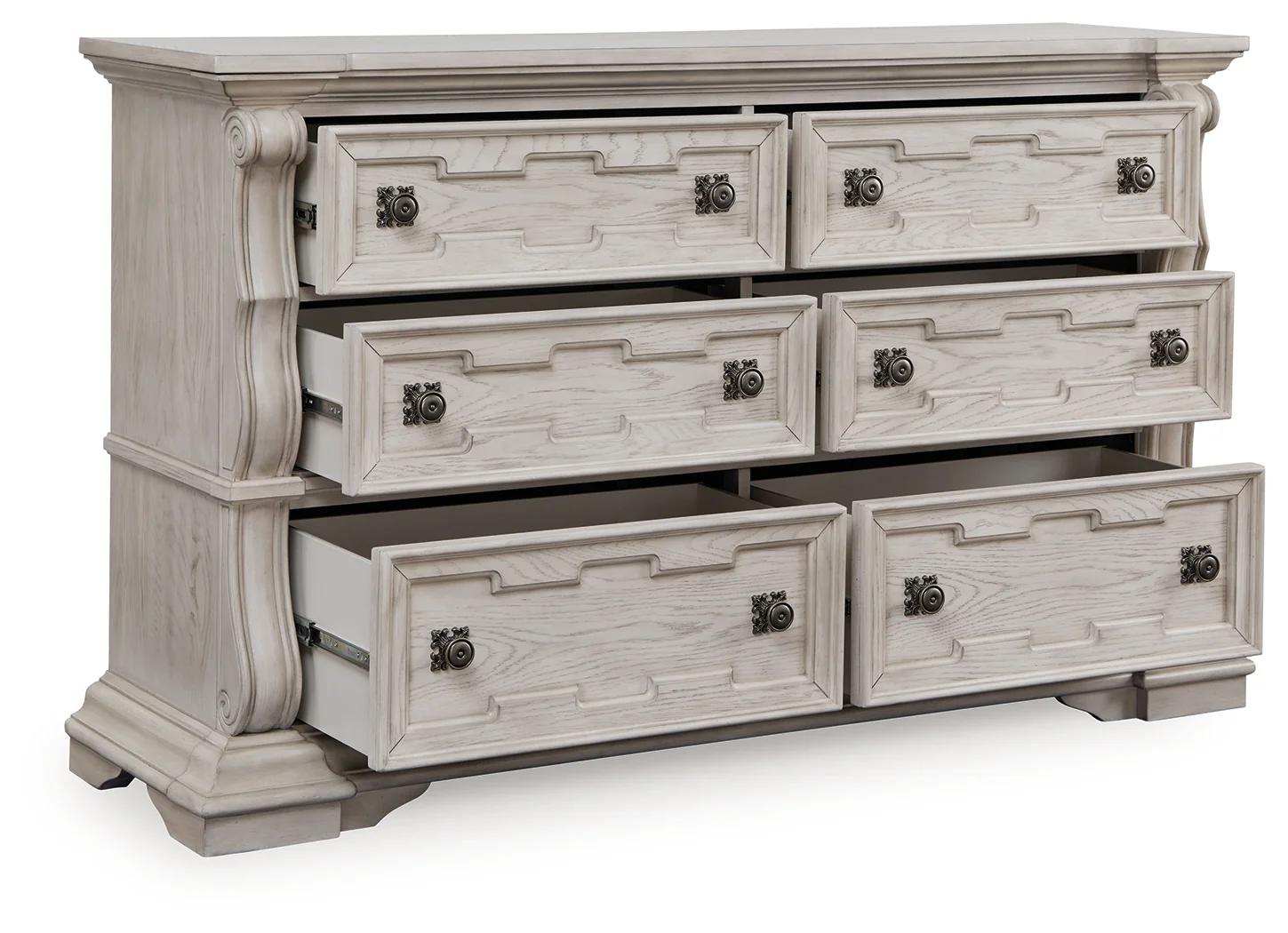 Bruchandi Antique White Dresser - Image 3