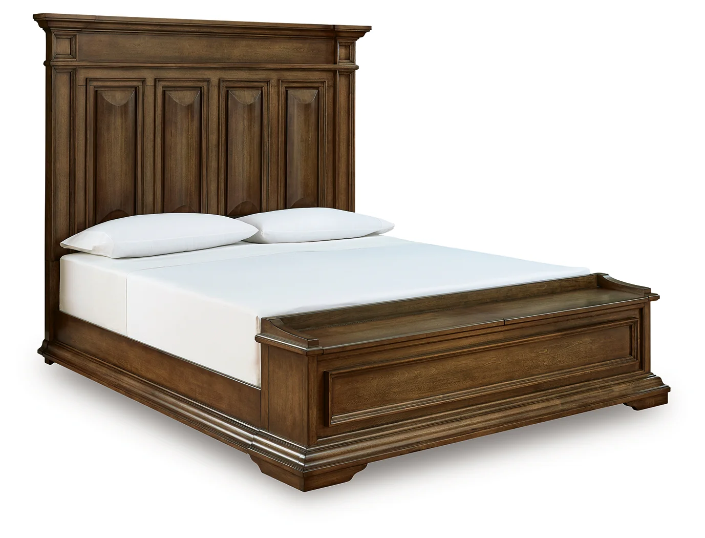 Frantanna Brown King Panel Storage Bed - Image 2