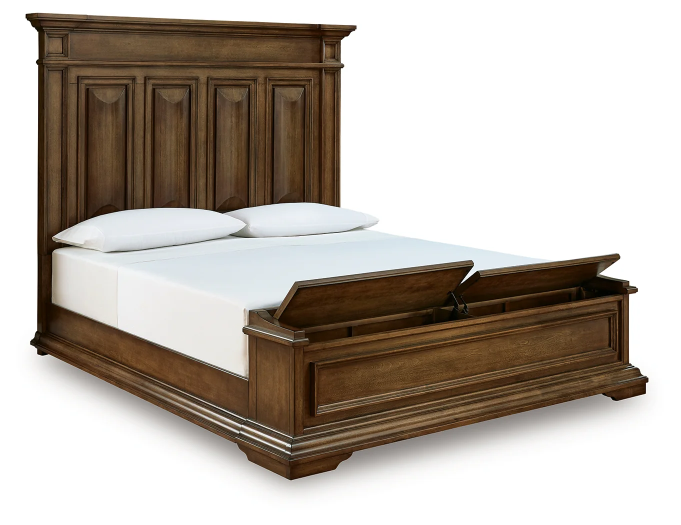 Frantanna Brown King Panel Storage Bed - Image 3
