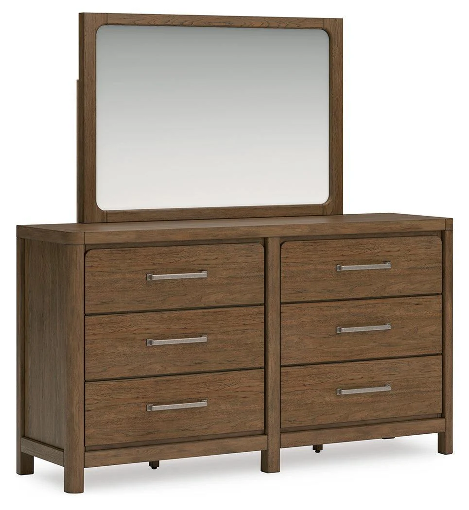 Cabalynn Light Brown Dresser And Mirror - Image 2