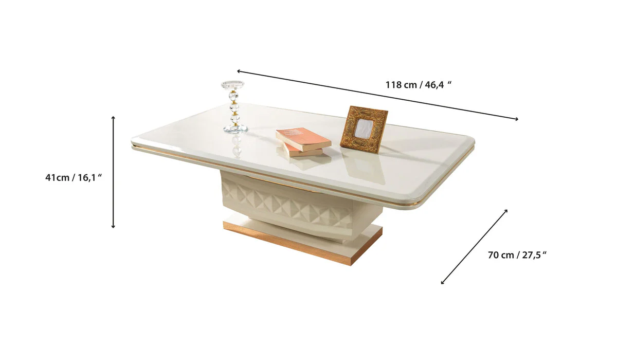 Belly Ivory Coffee Table - Image 3