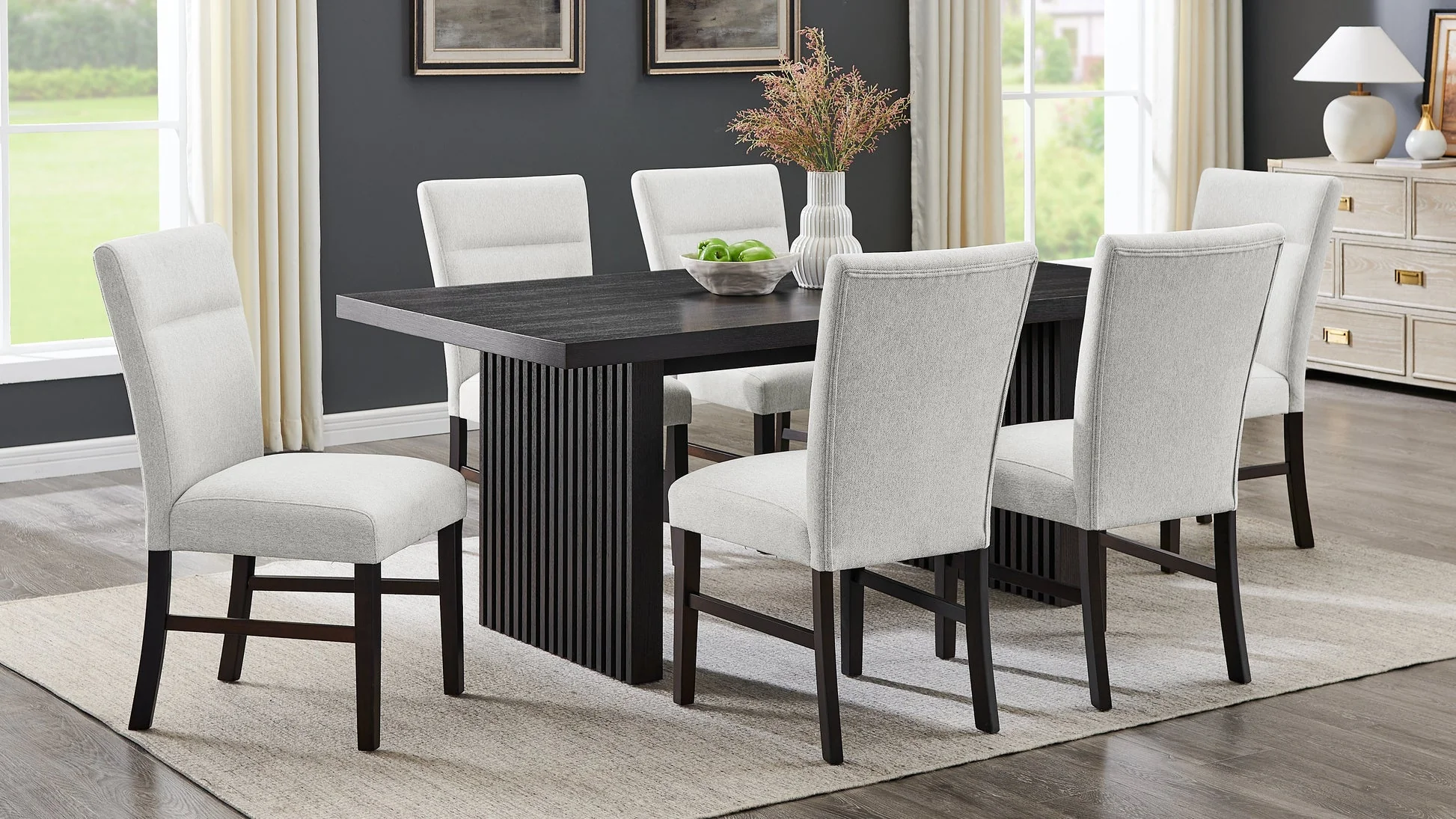 Carson Gray Dining Room Set