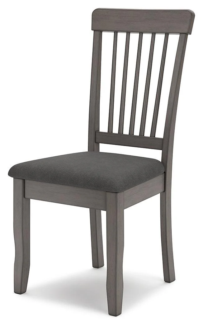 Shullden Gray Dining Chair - Image 3