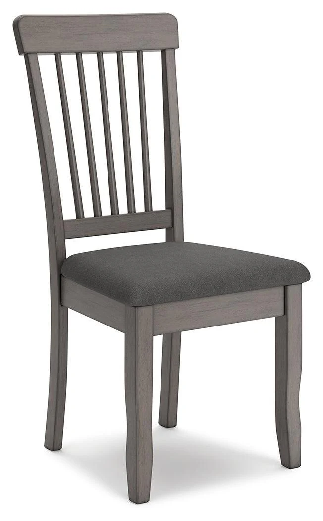 Shullden Gray Dining Chair - Image 2
