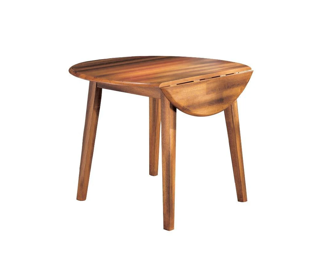 Berringer Rustic Brown Dining Drop Leaf Table