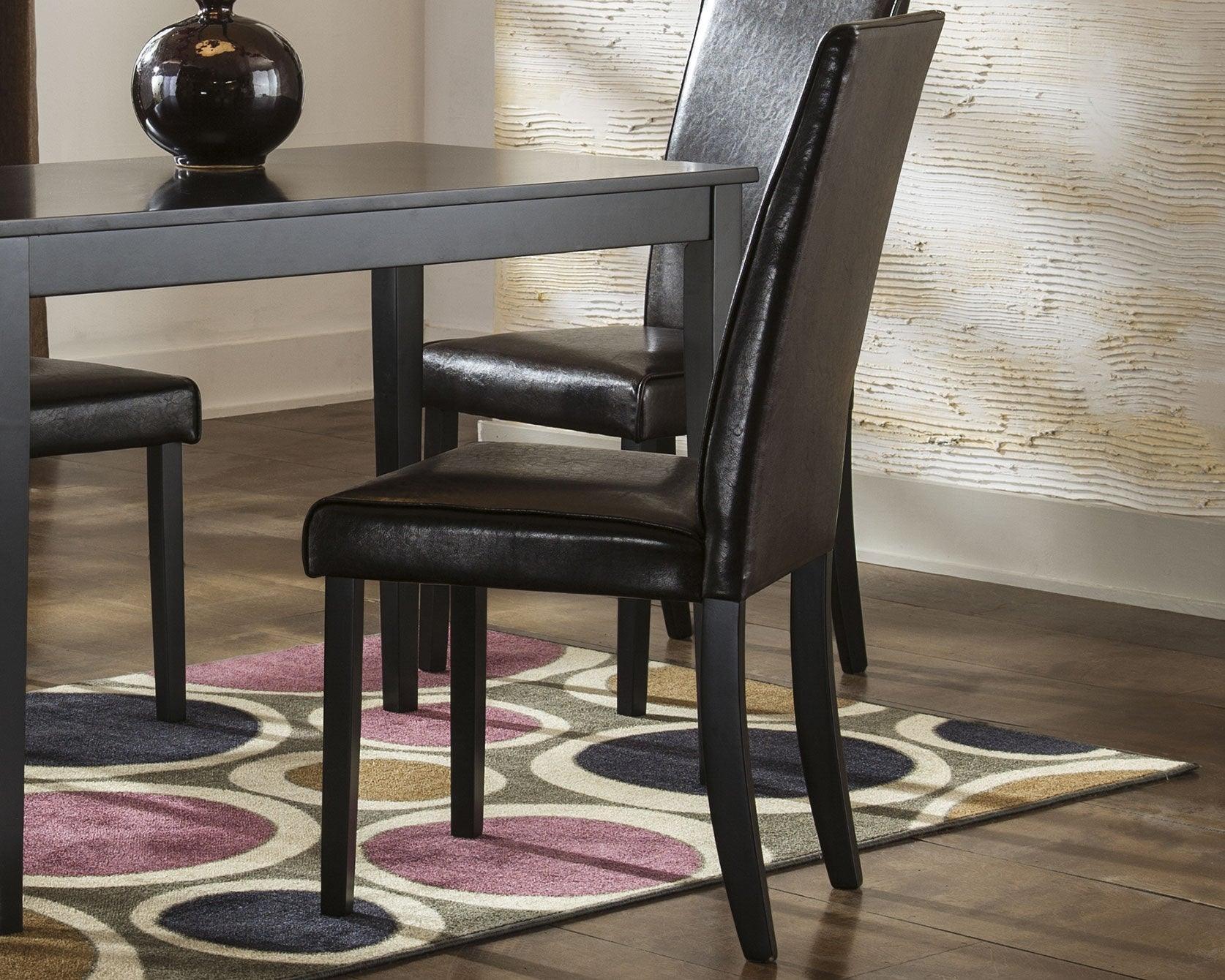 Kimonte Dark Brown Dining Chair - Image 1