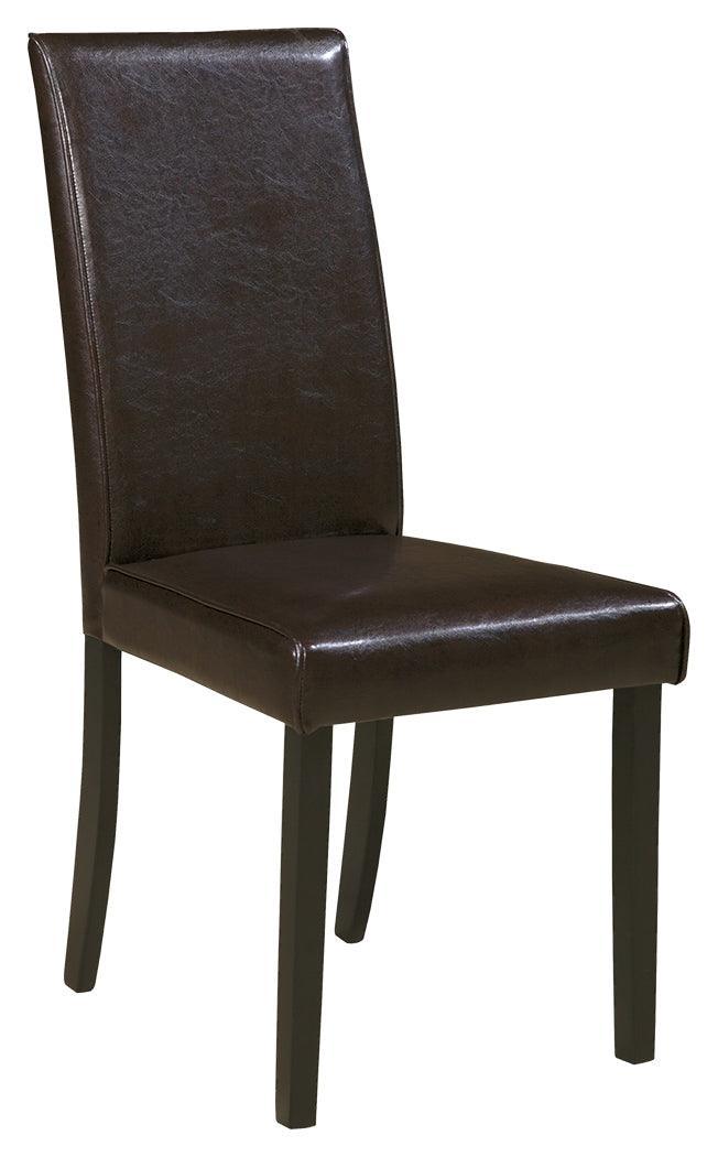 Kimonte Dark Brown Dining Chair - Image 2