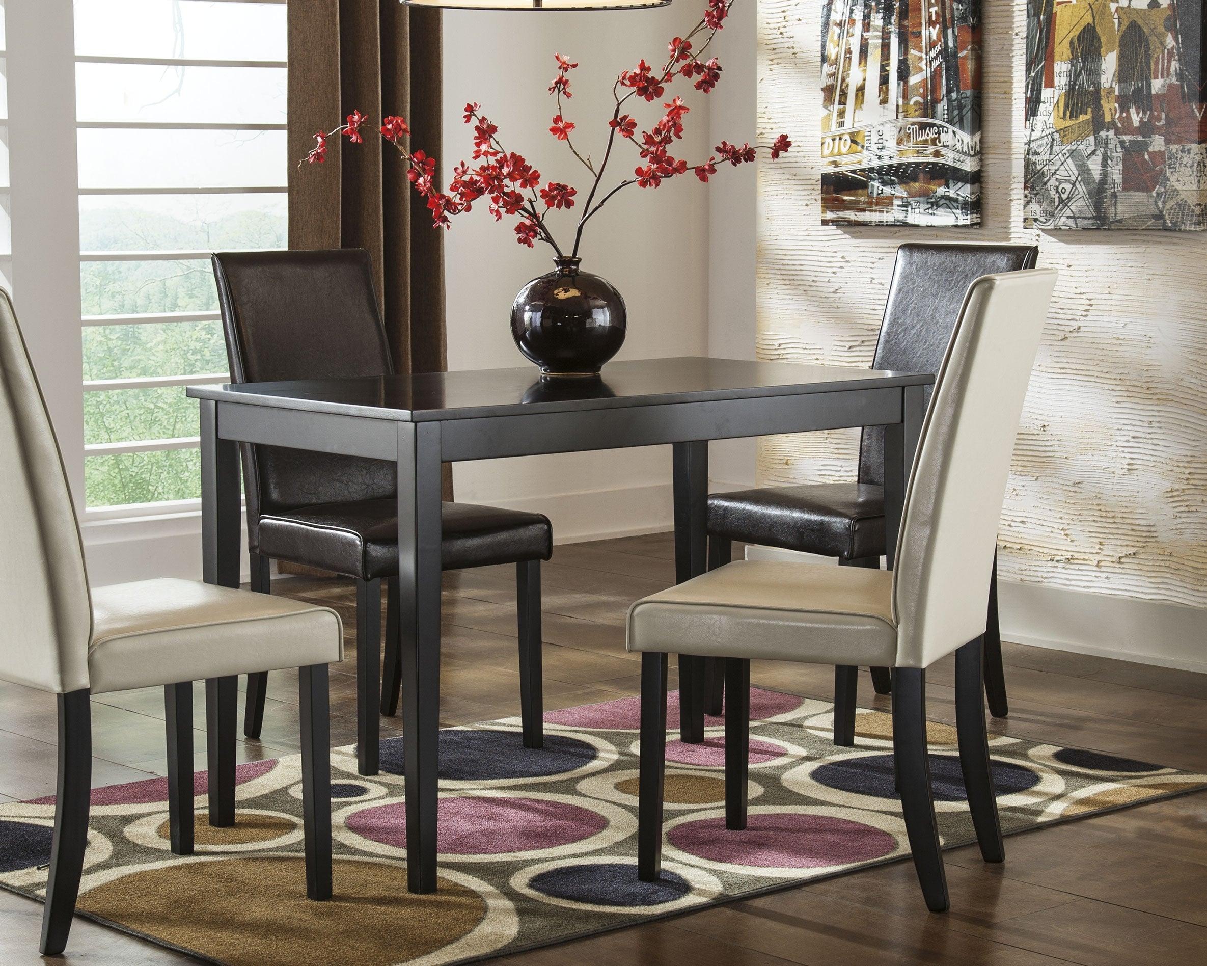 Kimonte Dark Brown Dining Table - Image 2