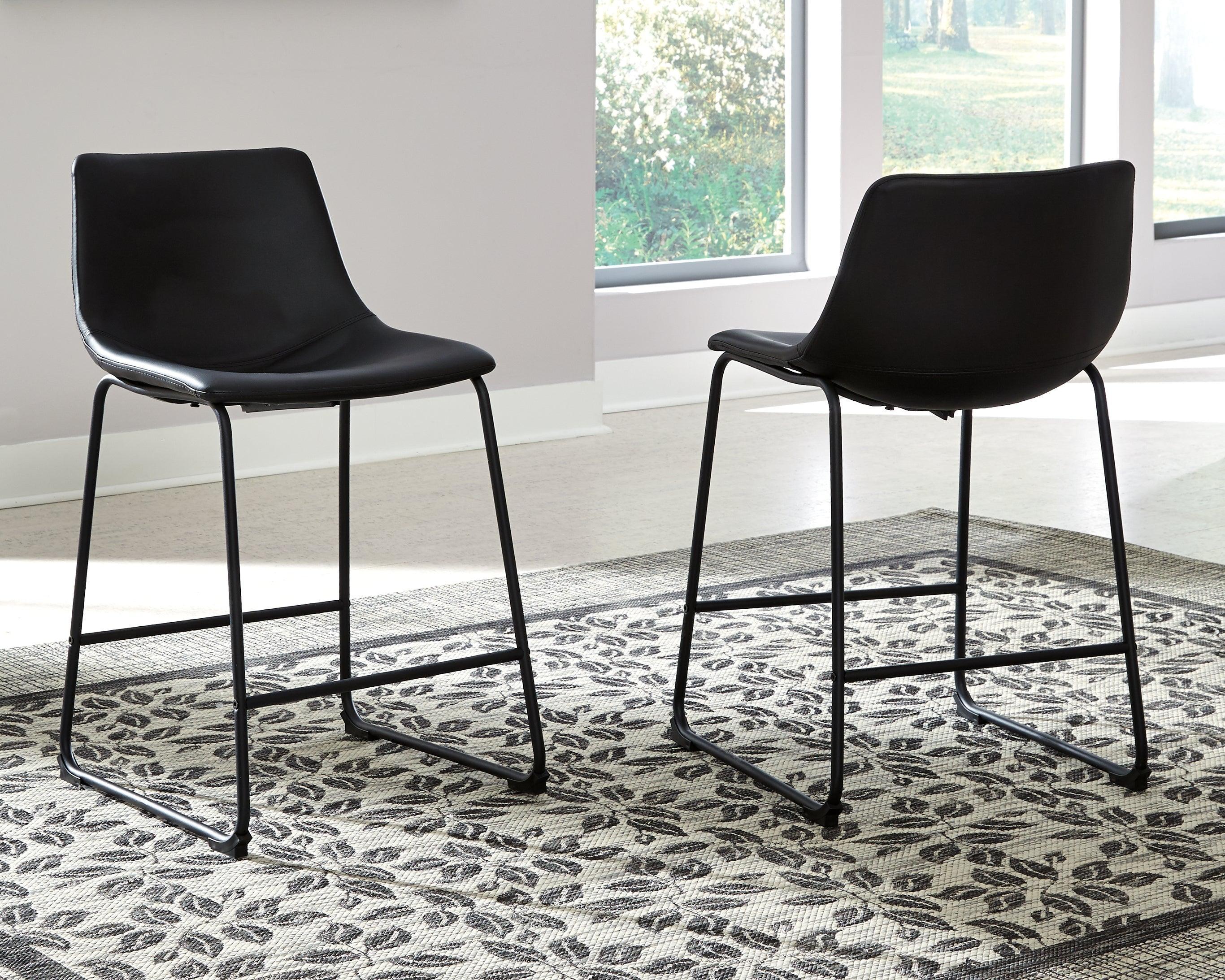 Centiar Black Counter Height Bar Stool - Image 3