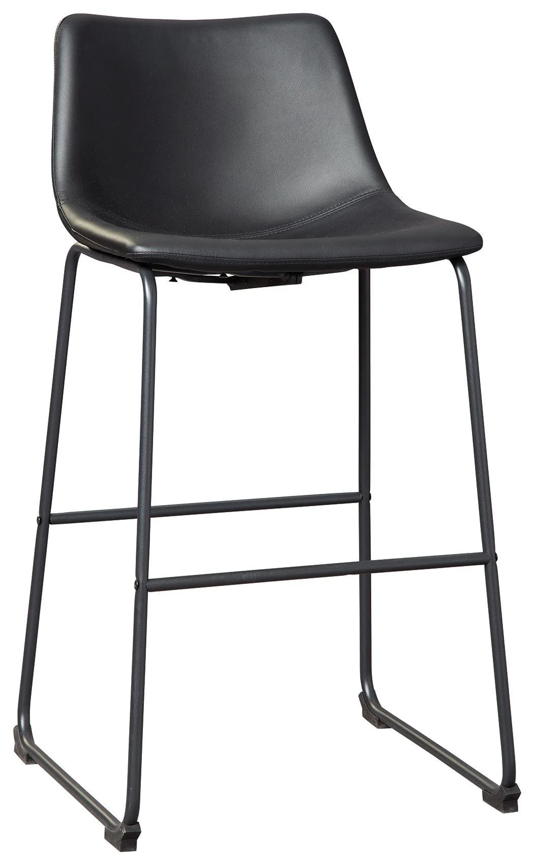 Centiar Black Pub Height Bar Stool - Image 2